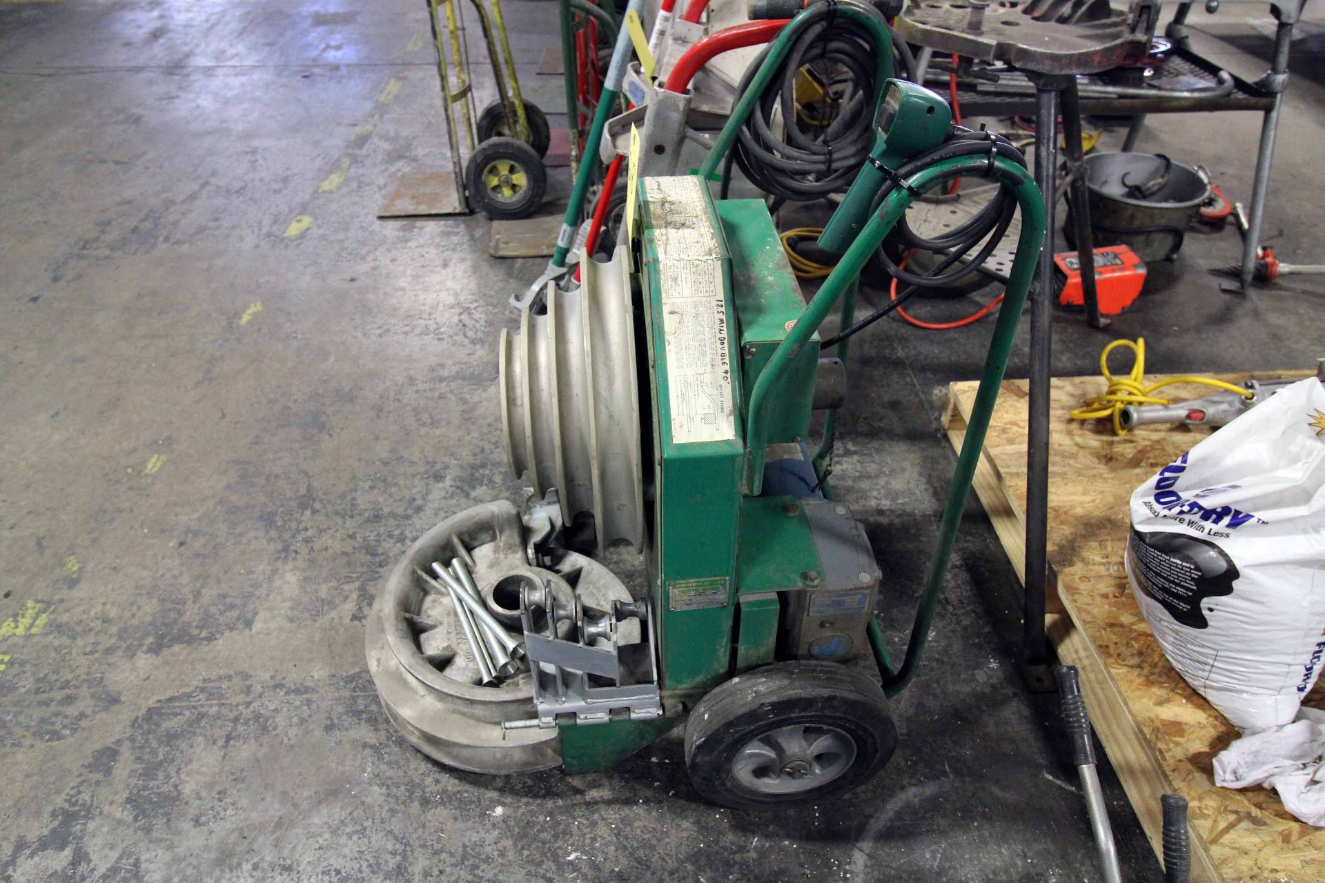 IMC & RIDGID CONDUIT ELECTRIC BENDER, GREENLEE NO. 555, 500 miles, Part No. 5000571 5 - Image 2 of 3