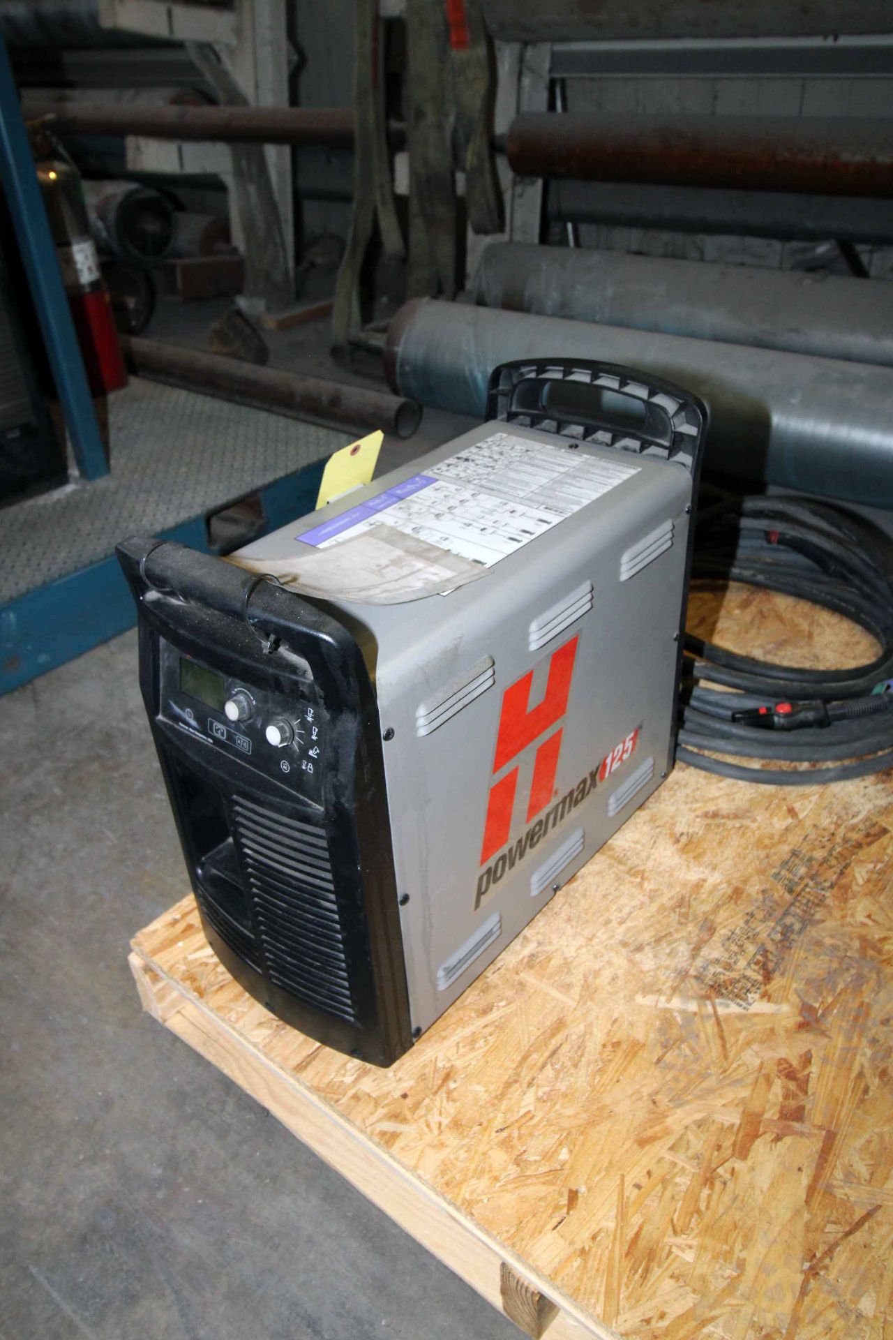 PLASMA CUTTER, HYPERTHERM POWERMAX 125, new 2019, S/N 125-010463