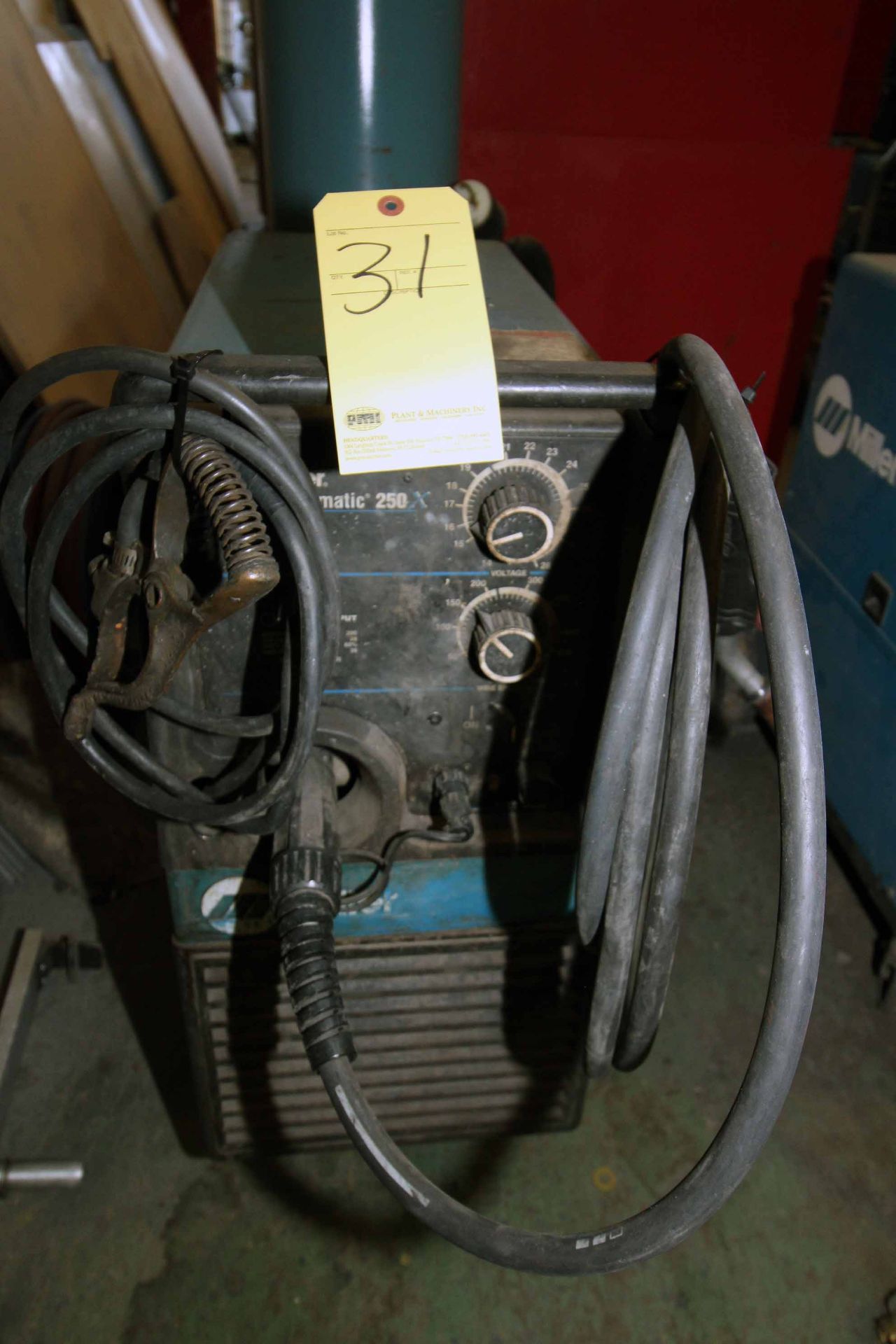 INTEGRATED MIG WELDER, MILLER MILLERMATIC 250, S/N KK103742 (Bottle not included) - Image 2 of 2