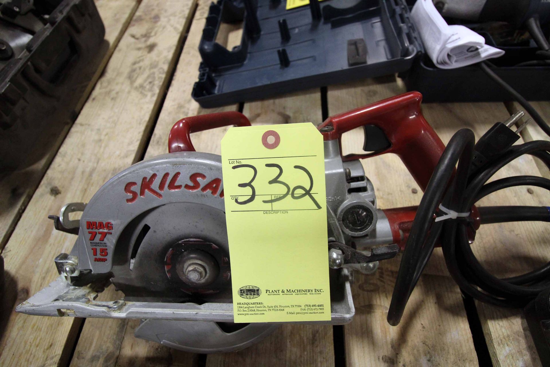 LOT OF HAND SAWS (2): (1) Skill Saw Mdl. SHD77M, 7-1/4", (1) Milwaukee Mdl. 6365, 7-1/4" - Image 2 of 3