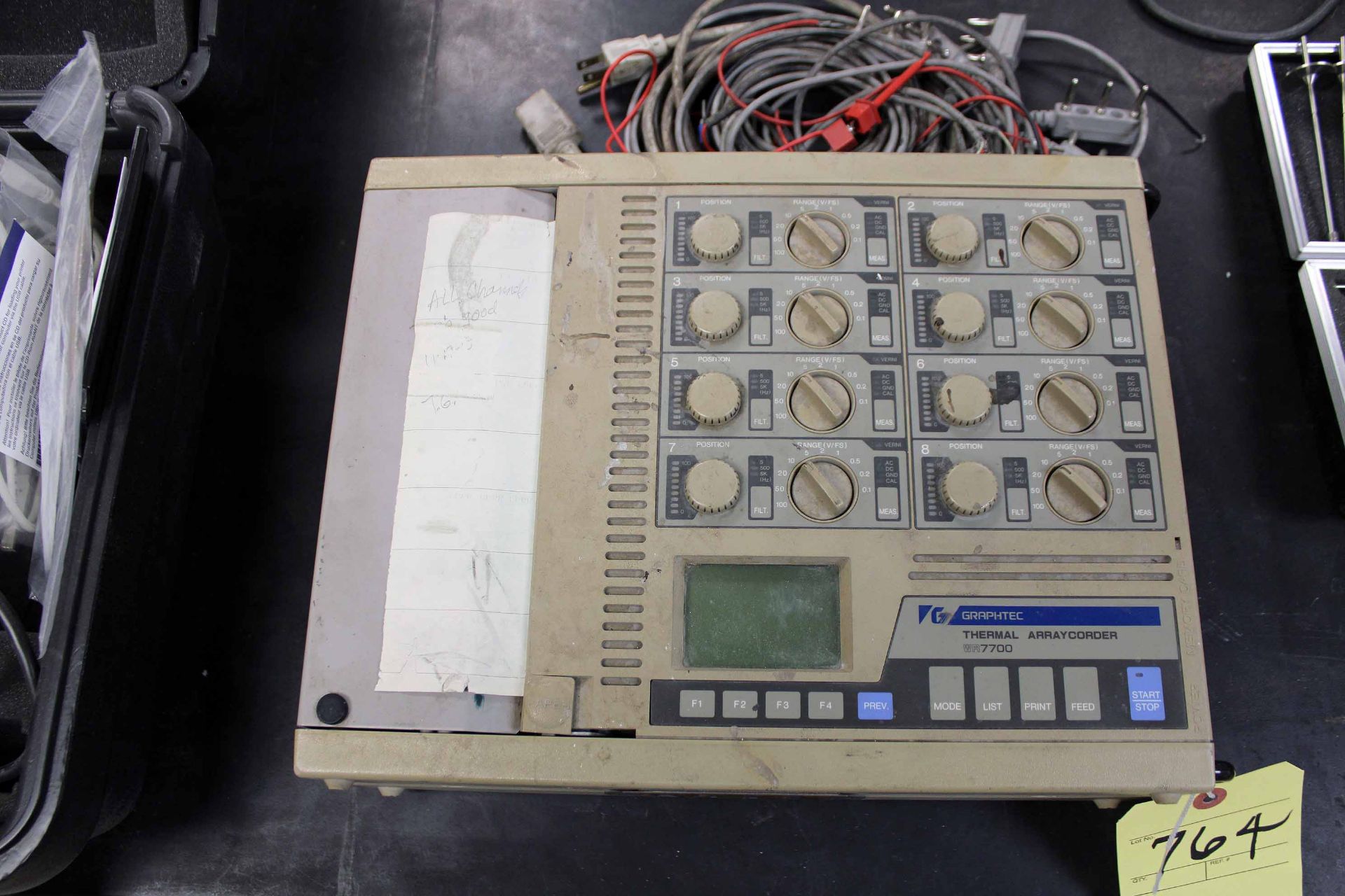 THERMAL ARRAY CORDER, GRAPHTEC MDL. WR7700 - Image 2 of 2