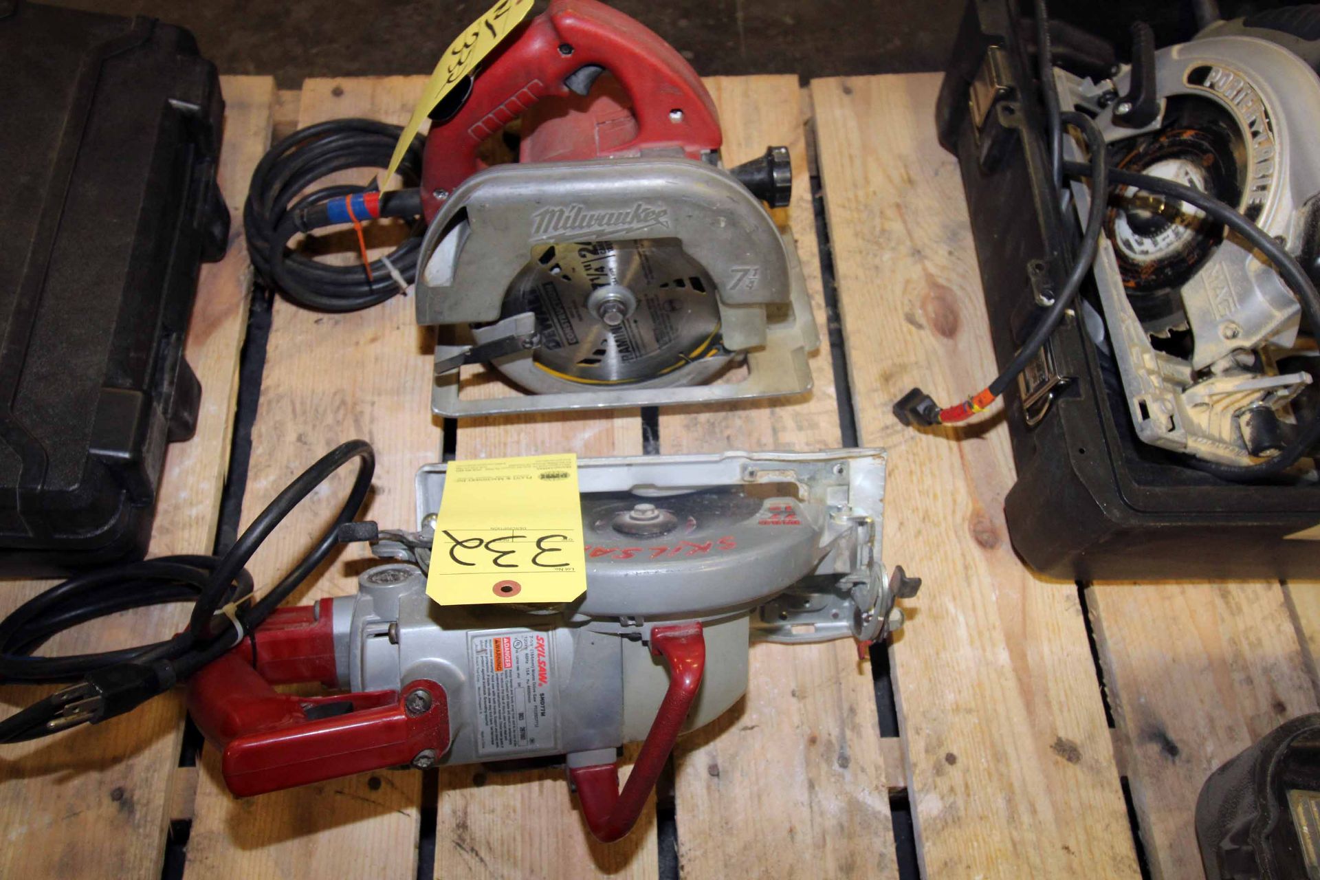 LOT OF HAND SAWS (2): (1) Skill Saw Mdl. SHD77M, 7-1/4", (1) Milwaukee Mdl. 6365, 7-1/4" - Image 3 of 3