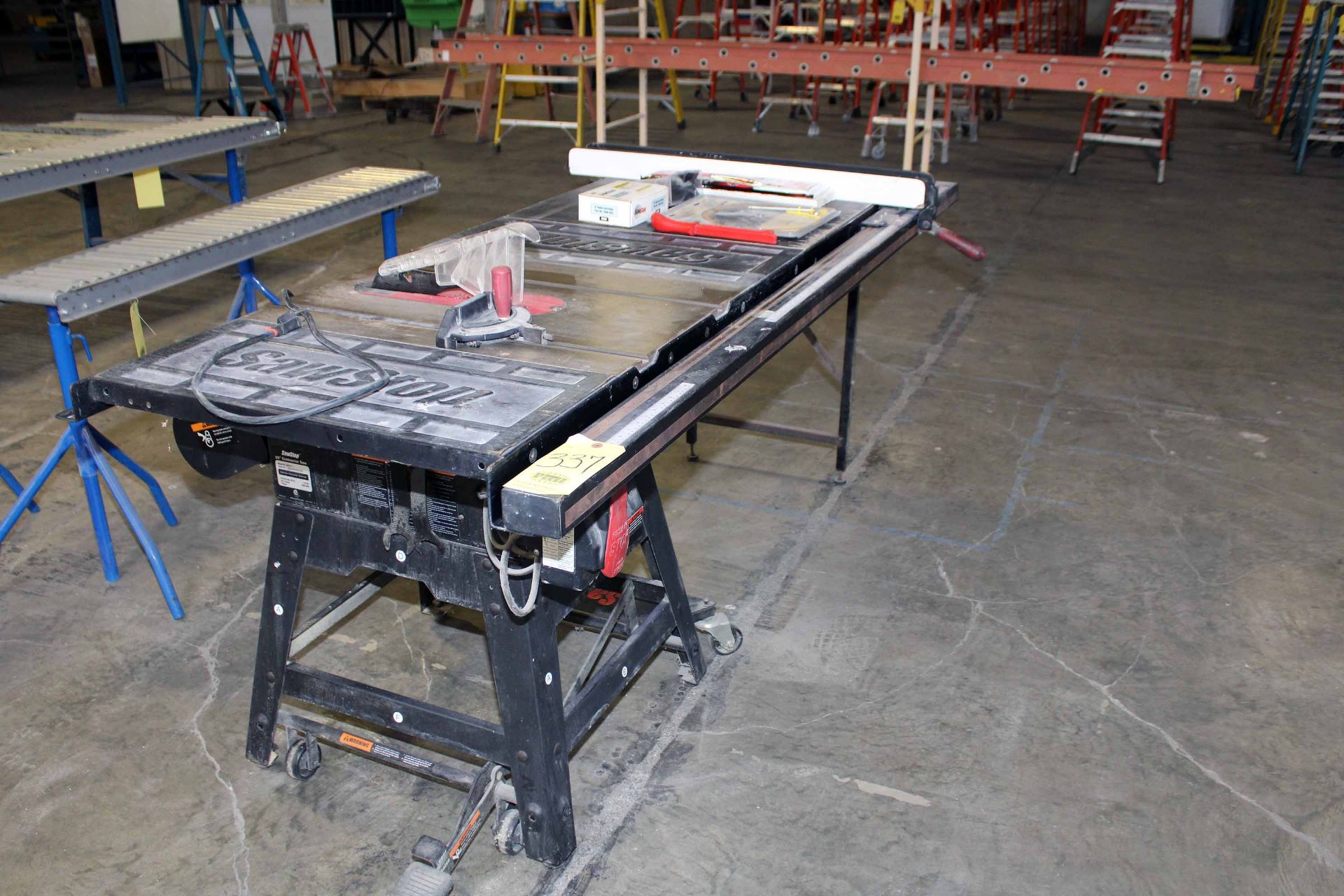 TABLE SAW, SAWSTOP MDL. CNS175, CONTRACTORS SAW, 10", s/n C094800318