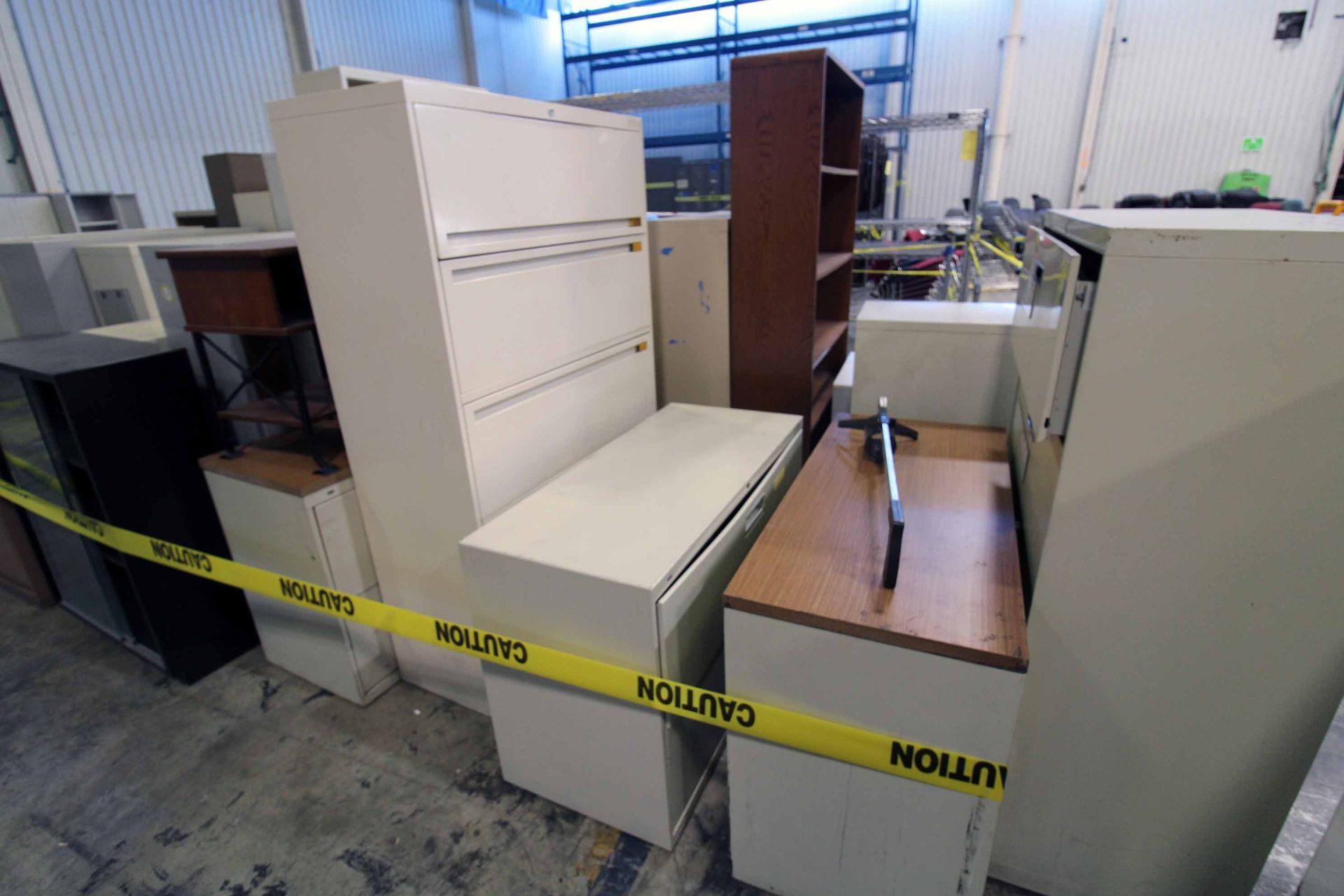 LOT OF LATERAL FILE CABINETS (approx. 30) - Image 2 of 4