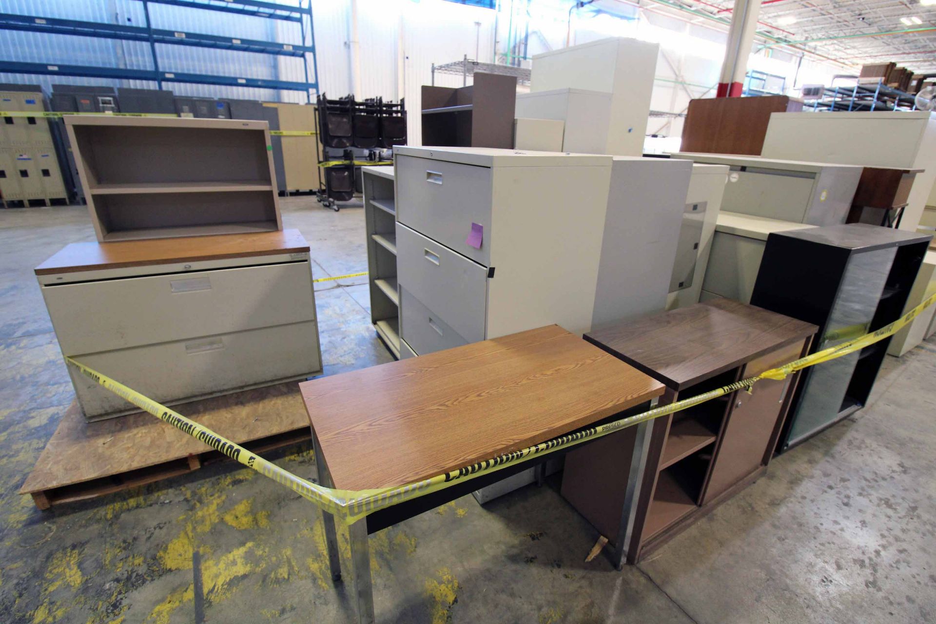 LOT OF LATERAL FILE CABINETS (approx. 30) - Image 3 of 4