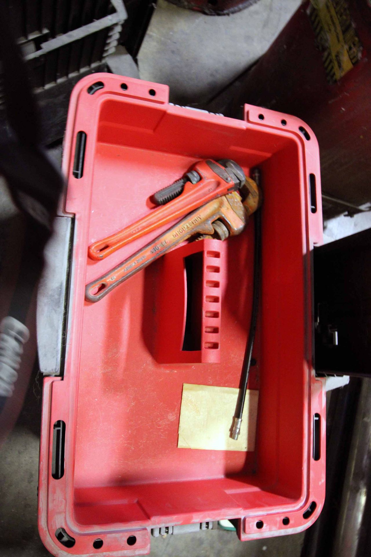 LOT CONSISTING OF: (2) Craftsman sit & stand tote trucks & (1) A-frame toolholder w/Beryllium Copper - Image 5 of 7