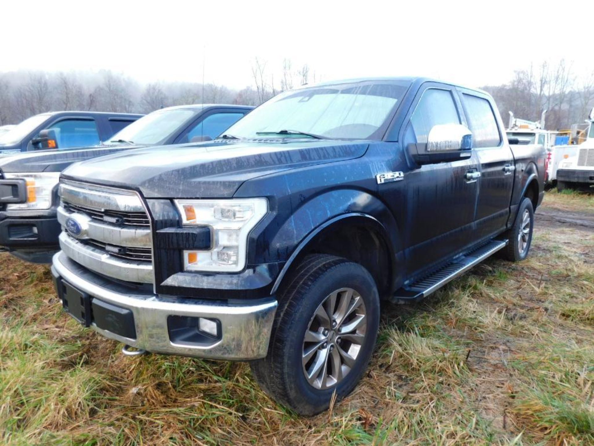 2016 Ford F150 Lariat Crew Cab, 4-Wheel Drive, 5.0 V8 Gasoline Motor, Auto, Moon Roof, 5'6" Bed w/To - Image 2 of 13