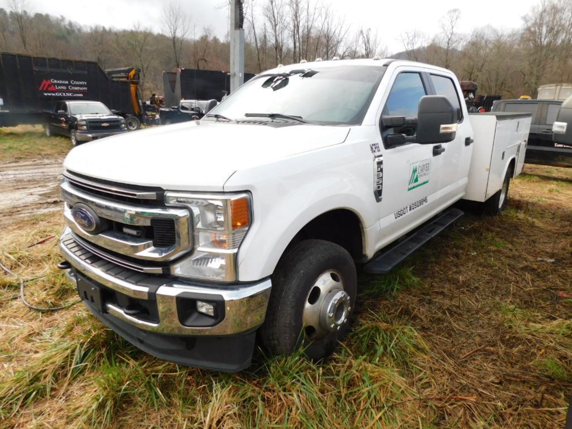 2020 Ford F350 XL Crew Cab Dually, 4-Wheel Drive Mechanics Truck, 7.3 Liter, V8, Gasoline Motor, Aut