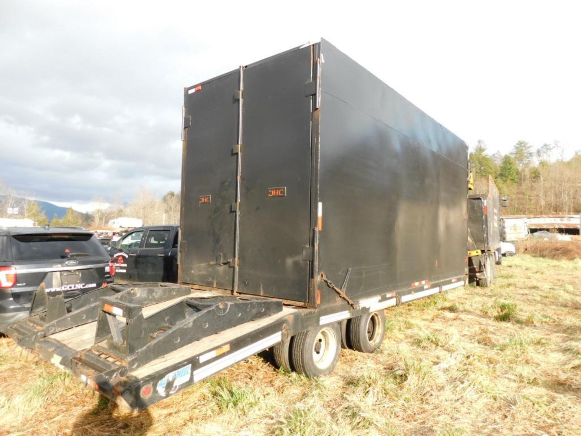 2004 Eager Beaver 28' Overall Trailer w/7' Beaver Tail Ramps, 102" Wide Trailer, Approximately 40 Ya
