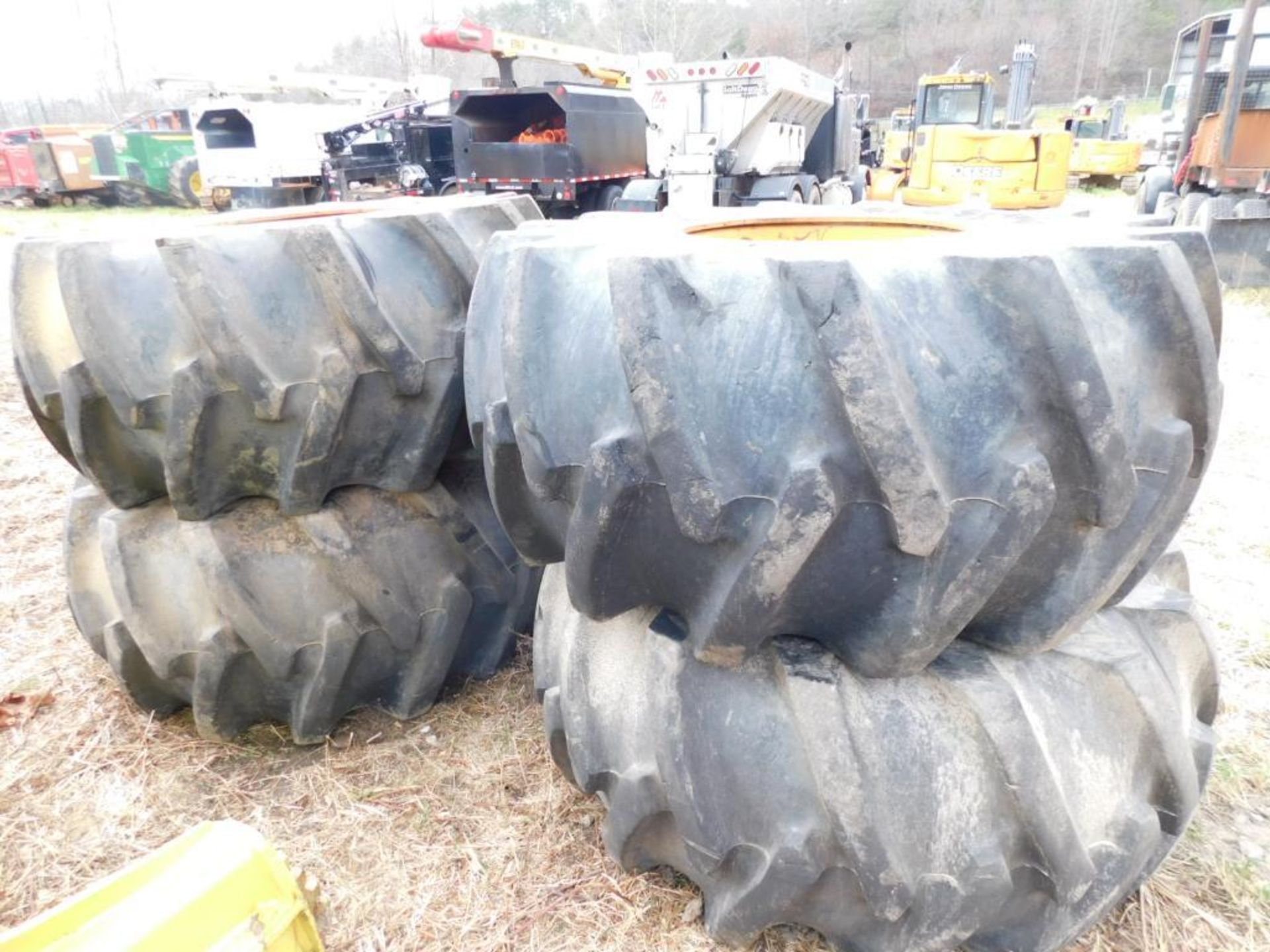 LOT: (4) 28L-26 Forestry Special Tires on Rim - Image 3 of 4