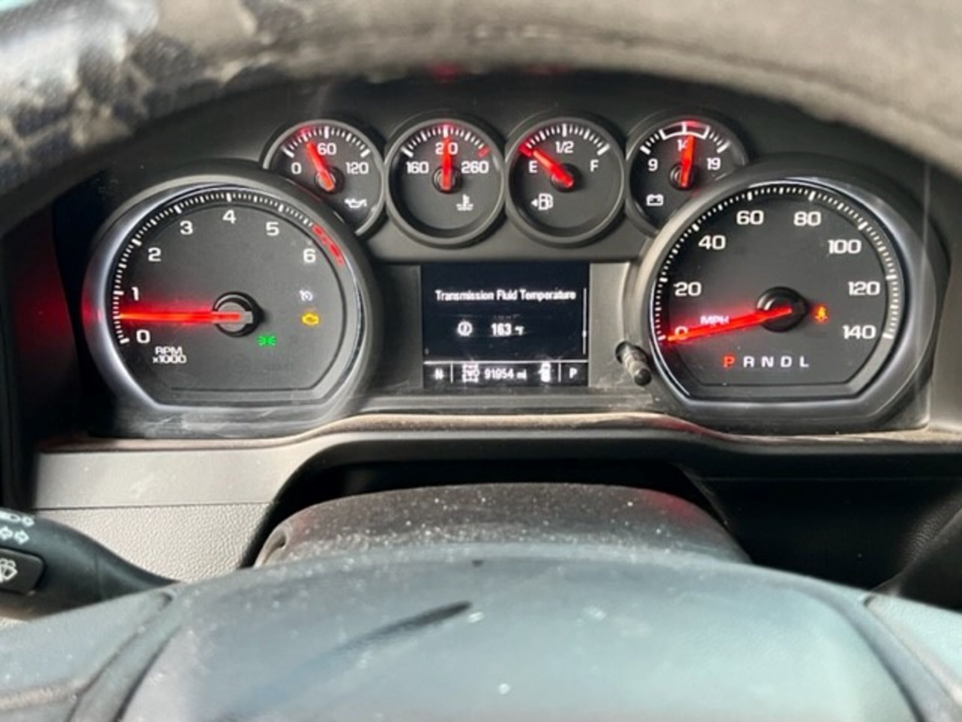 2020 Chevy Silverado 1500 4WD Crew Cab Pickup, VIN 1GCUYBEF1LZ151626, 92,000 Miles Indicated, P117 ( - Image 4 of 11