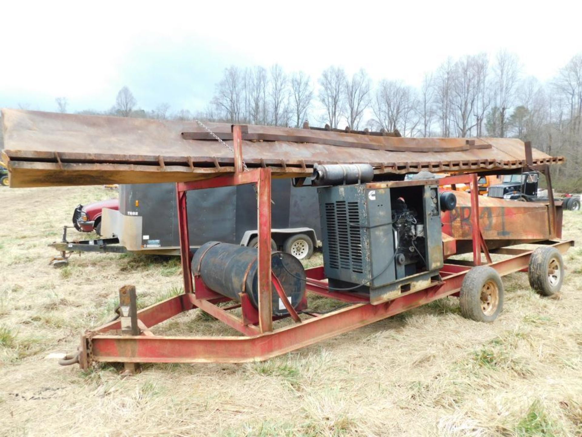 McPherson Systems, Model M30F Mobile Trench Burner, Diesel-Powered Motor, S/N 0904920 - Image 2 of 11
