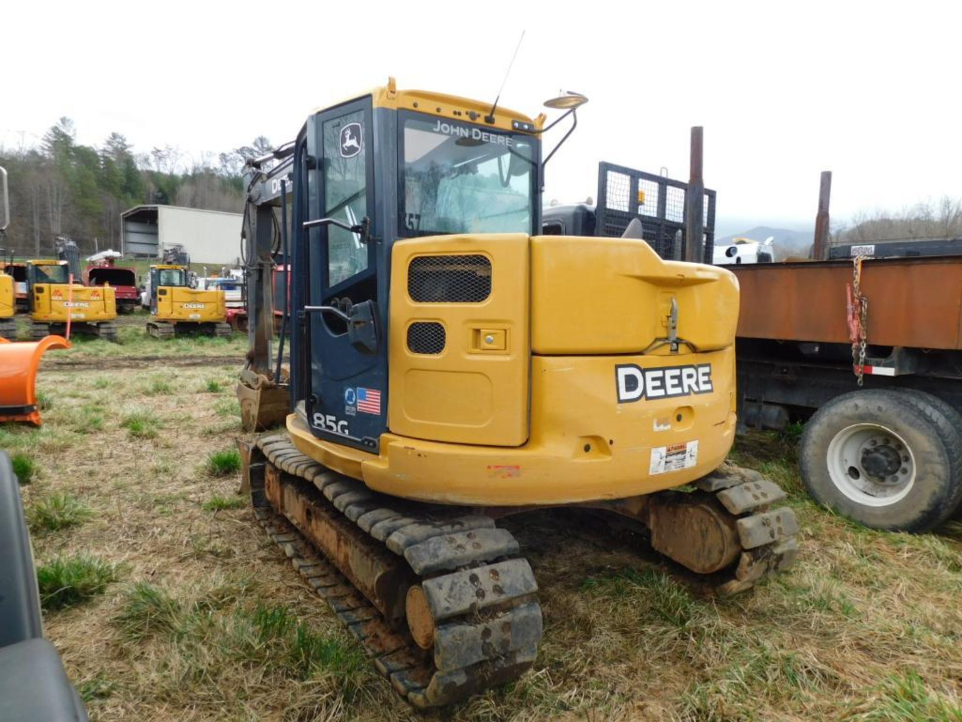 2019 John Deere Mini Excavator, Model 85G, S/N 1FF085GXHJJ020517, 1,556 Hours Indicated, 22" Bucket