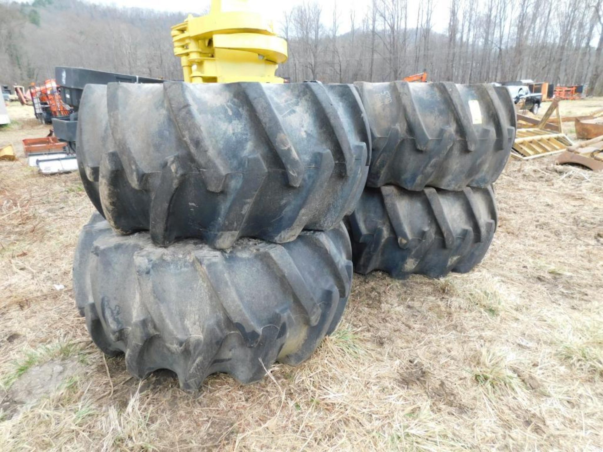 LOT: (4) 28L-26 Forestry Special Tires on Rim - Image 2 of 4