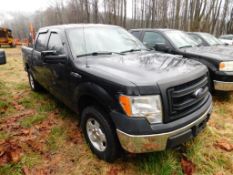 2014 Ford F150 XL Crew Cab, 4-Wheel Drive, 5.0 Liter, V8, Gasoline Motor, Auto, 5'6" Bed, VIN 1FTFW1