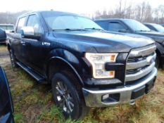 2016 Ford F150 Lariat Crew Cab, 4-Wheel Drive, 5.0 V8 Gasoline Motor, Auto, Moon Roof, 5'6" Bed w/To