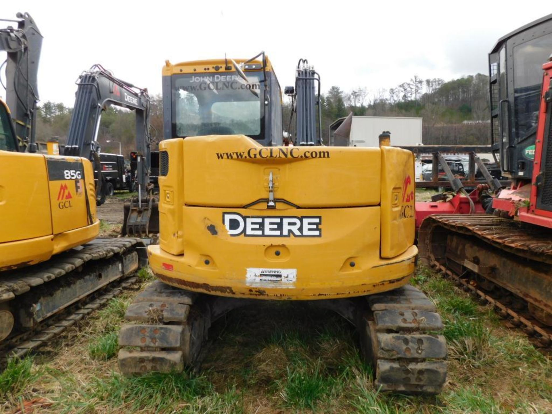 2018 John Deere Mini Excavator, Model 85G, 35" WD Bucket w/Clamp, S/N 1FF085GXAJJ019672, 24173 Hours - Image 2 of 10