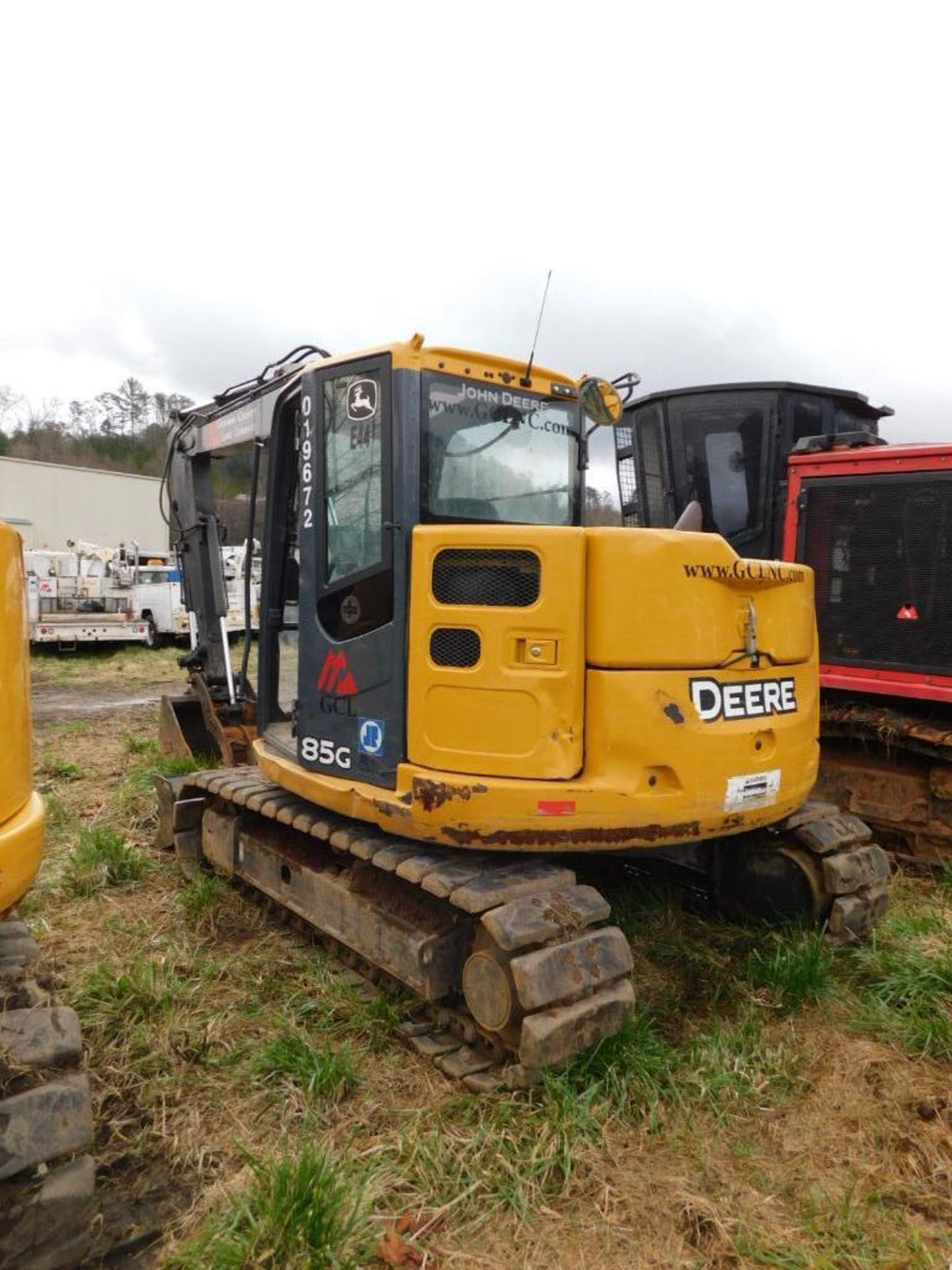 2018 John Deere Mini Excavator, Model 85G, 35" WD Bucket w/Clamp, S/N 1FF085GXAJJ019672, 24173 Hours