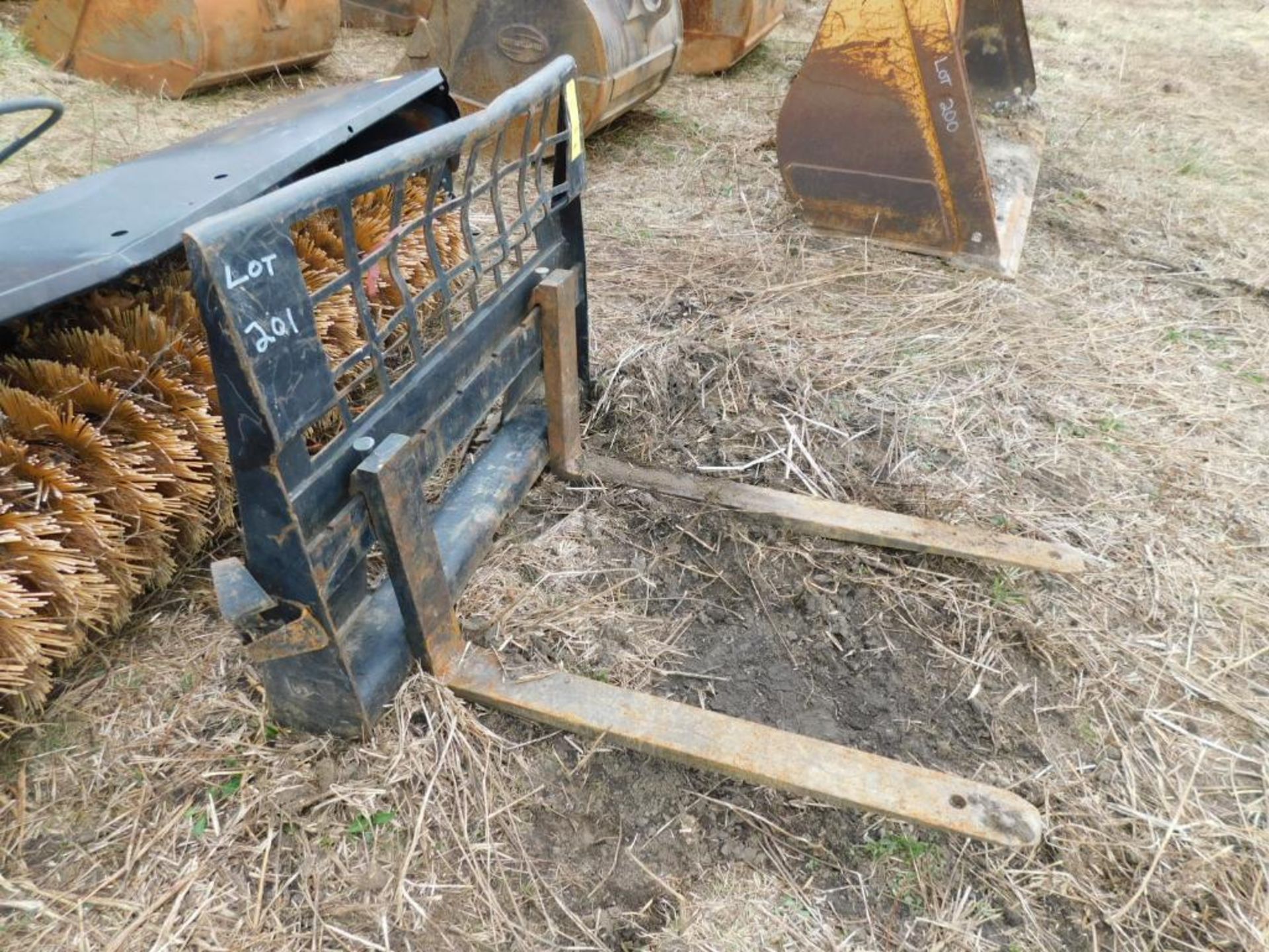 Skid Steer Fork Attachment - Image 2 of 3