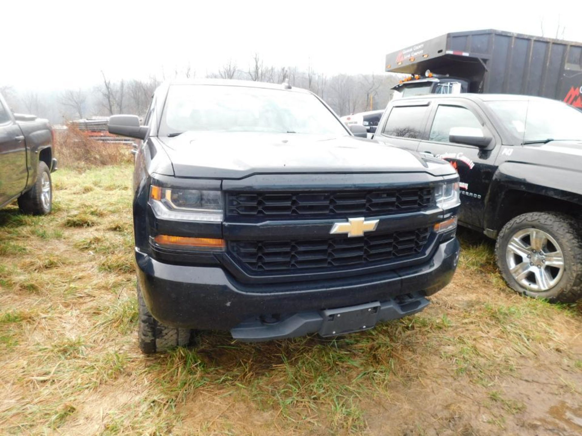 2018 Chevy Silverado 1500 Crew Cab, 4-Wheel Drive, 5.3 Liter, V8 Gasoline Motor, Auto, VIN 3GCUKPECX - Image 3 of 11