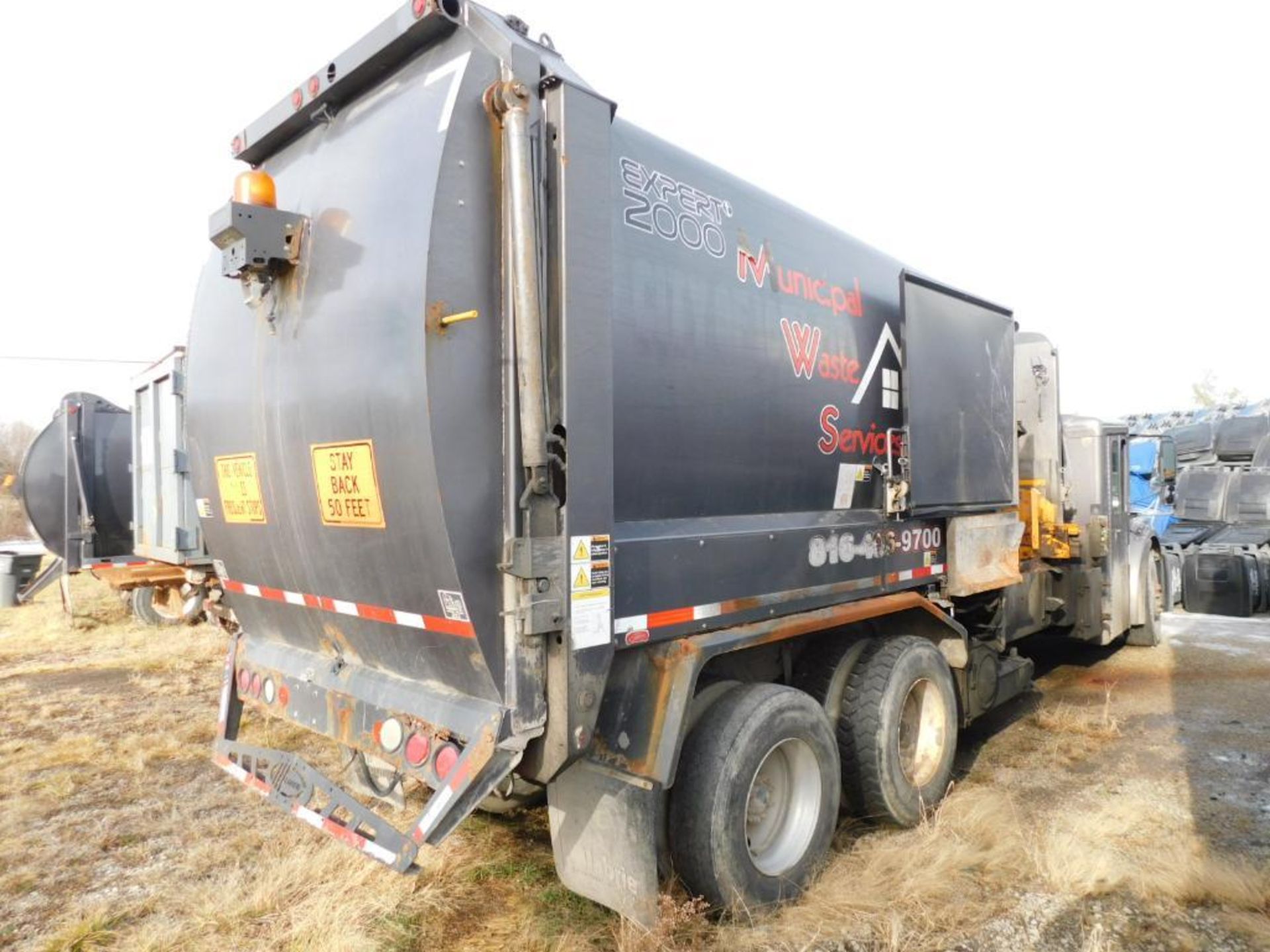 2009 Freightliner T.A. Automated Side Loader Garbage Truck Model Business Class M2, VIN - Image 14 of 26