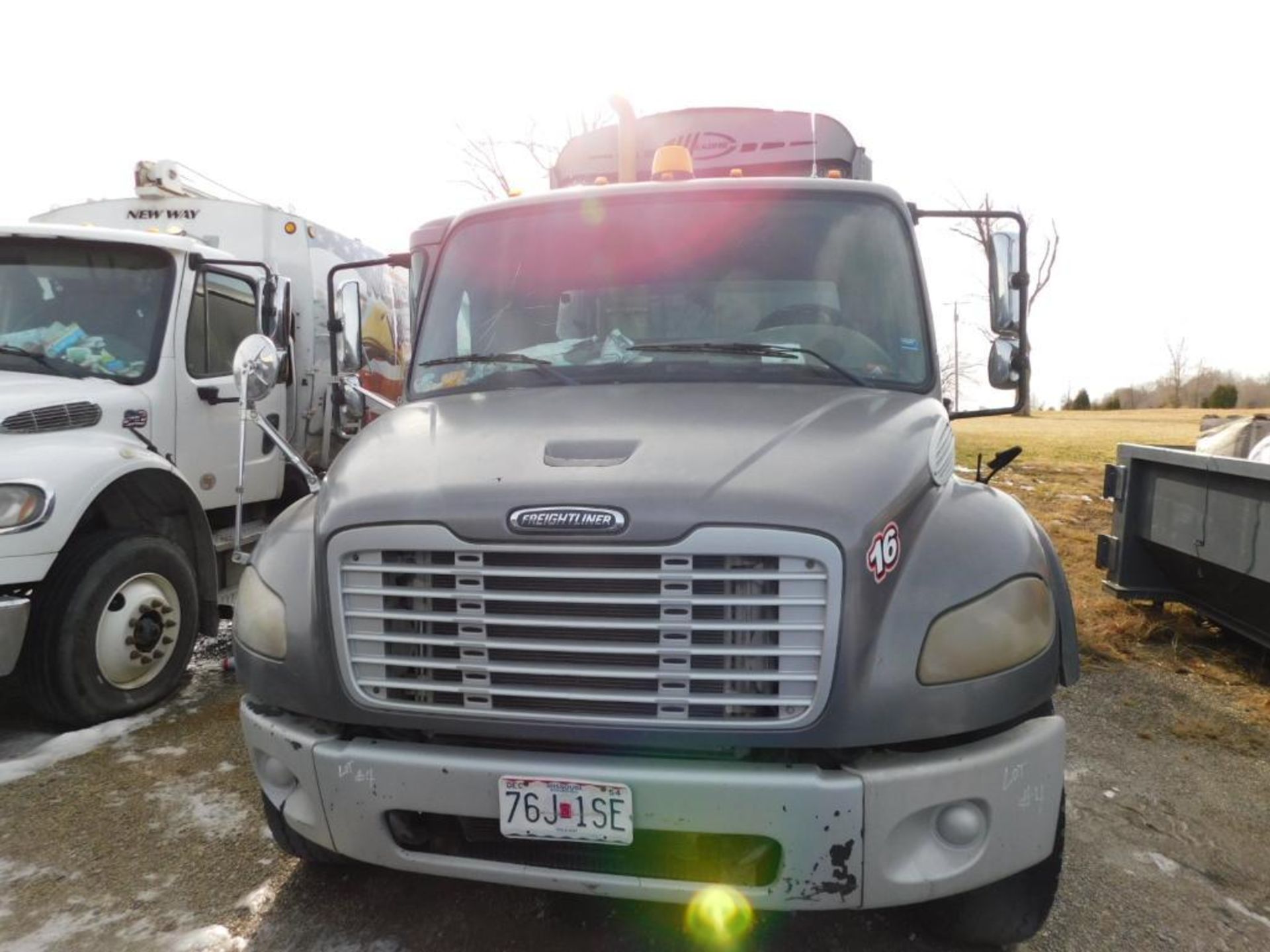 2009 Freightliner T.A. Automated Side Loader Garbage Truck Model Business Class M2, VIN - Image 5 of 26