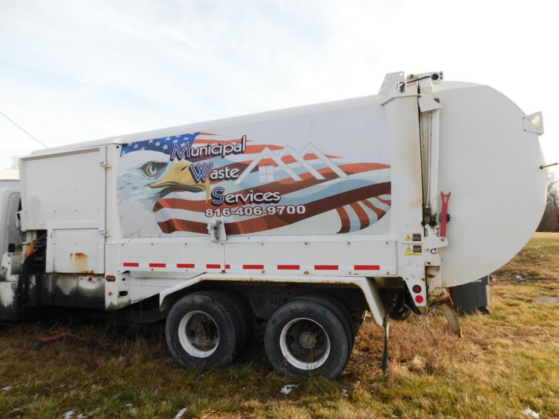 2011 International T.A. Automated Side Loader Garbage Truck Model Work Star 7400, VIN - Image 7 of 20