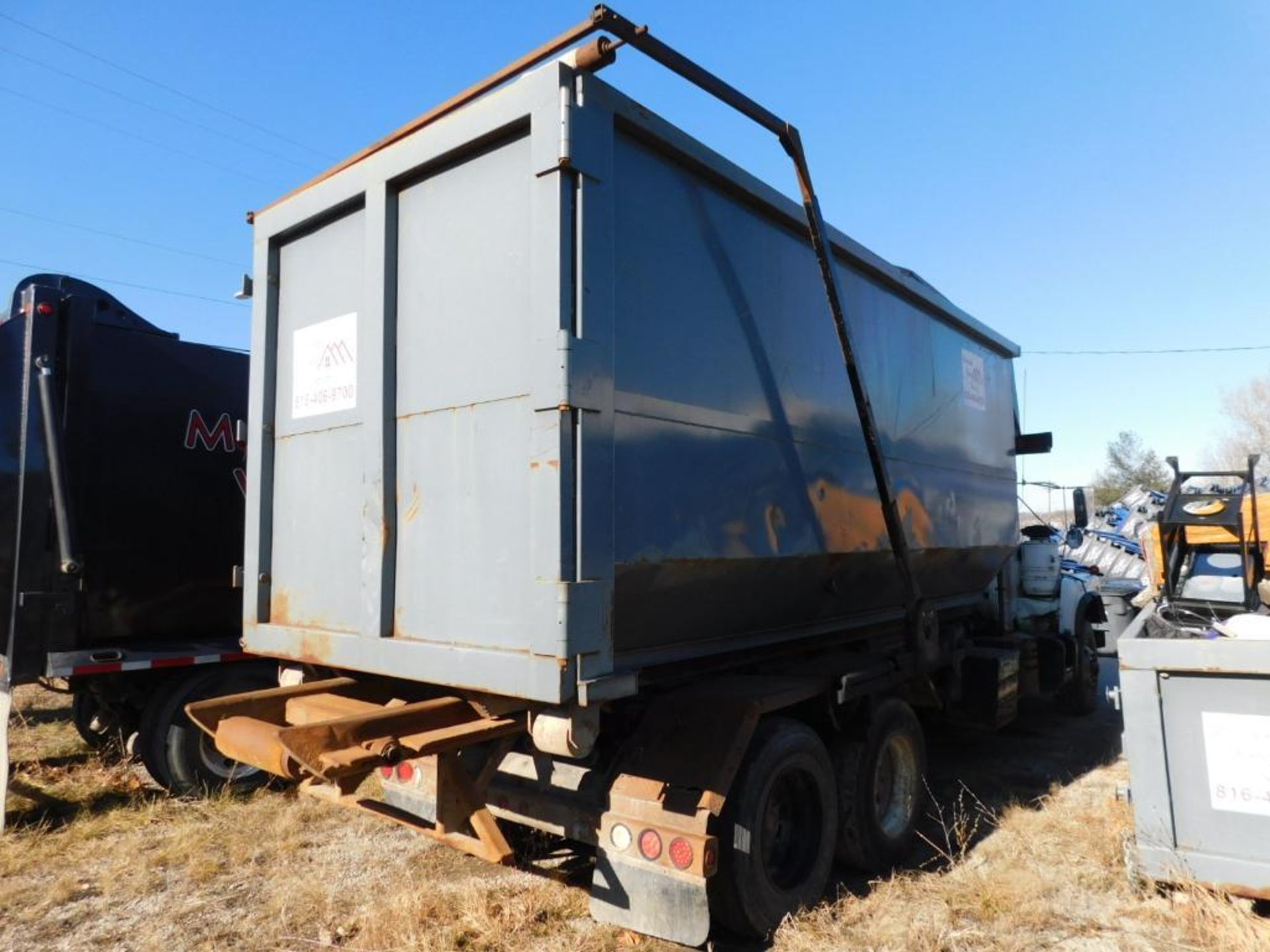 1995 Mack T. A. Roll Off Truck Model DM690S, VIN 1M2B209C65M015576, 1995 Galbreath 60,000 Lb. - Image 15 of 30