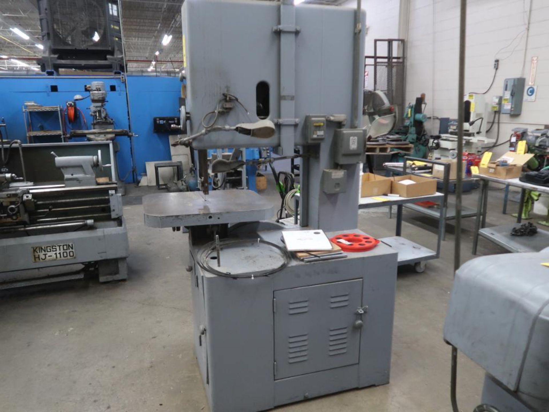 Grob NS24 24" Vertical Band Saw, S/N 3521, Band Welder (LOCATION: 39 PEARCE INDUSTRIAL RD., - Image 4 of 5