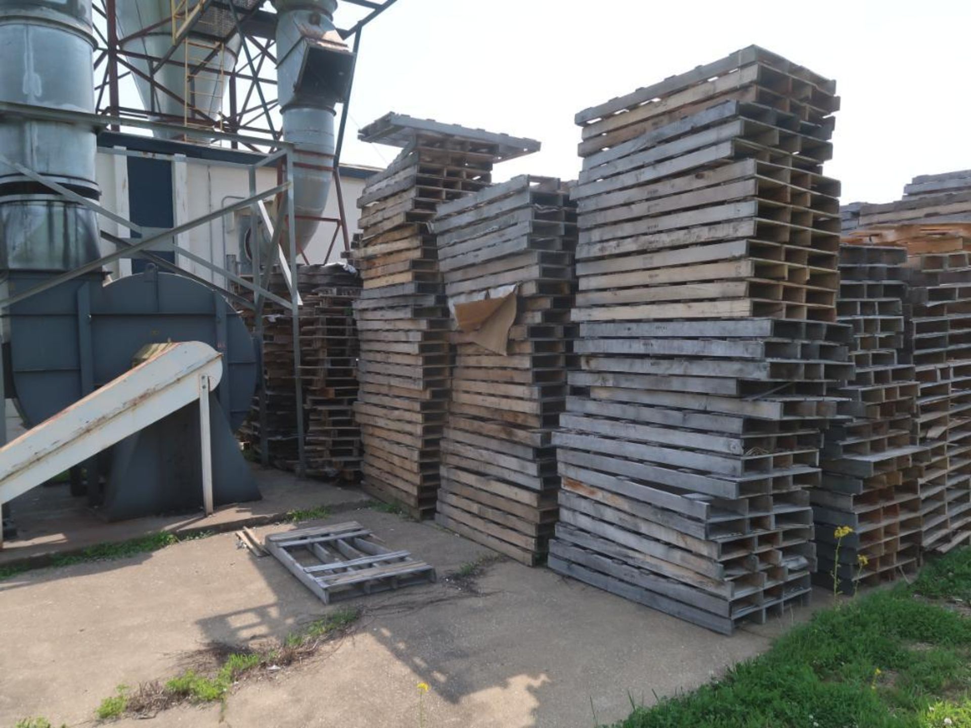 LOT: Large Quantity Assorted Pallets (LOCATED OUTSIDE, REAR OF BUILDING) (LOCATION: 39 PEARCE - Image 3 of 4