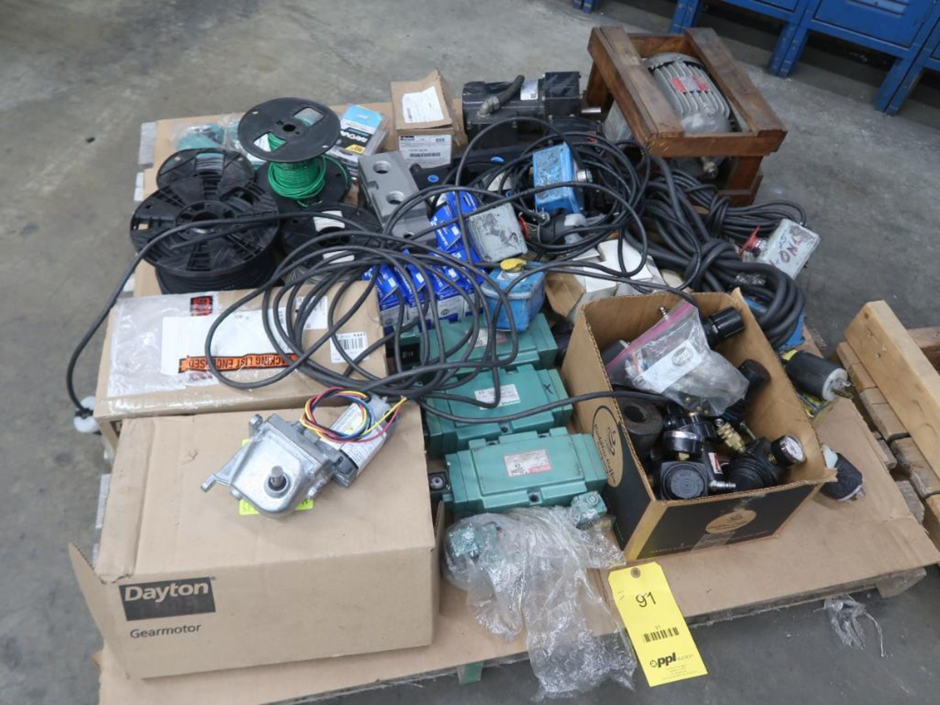 LOT: Misc. Machine Parts on (1) Pallet (LOCATION: 39 PEARCE INDUSTRIAL RD., SHELBYVILLE, KY 40065)