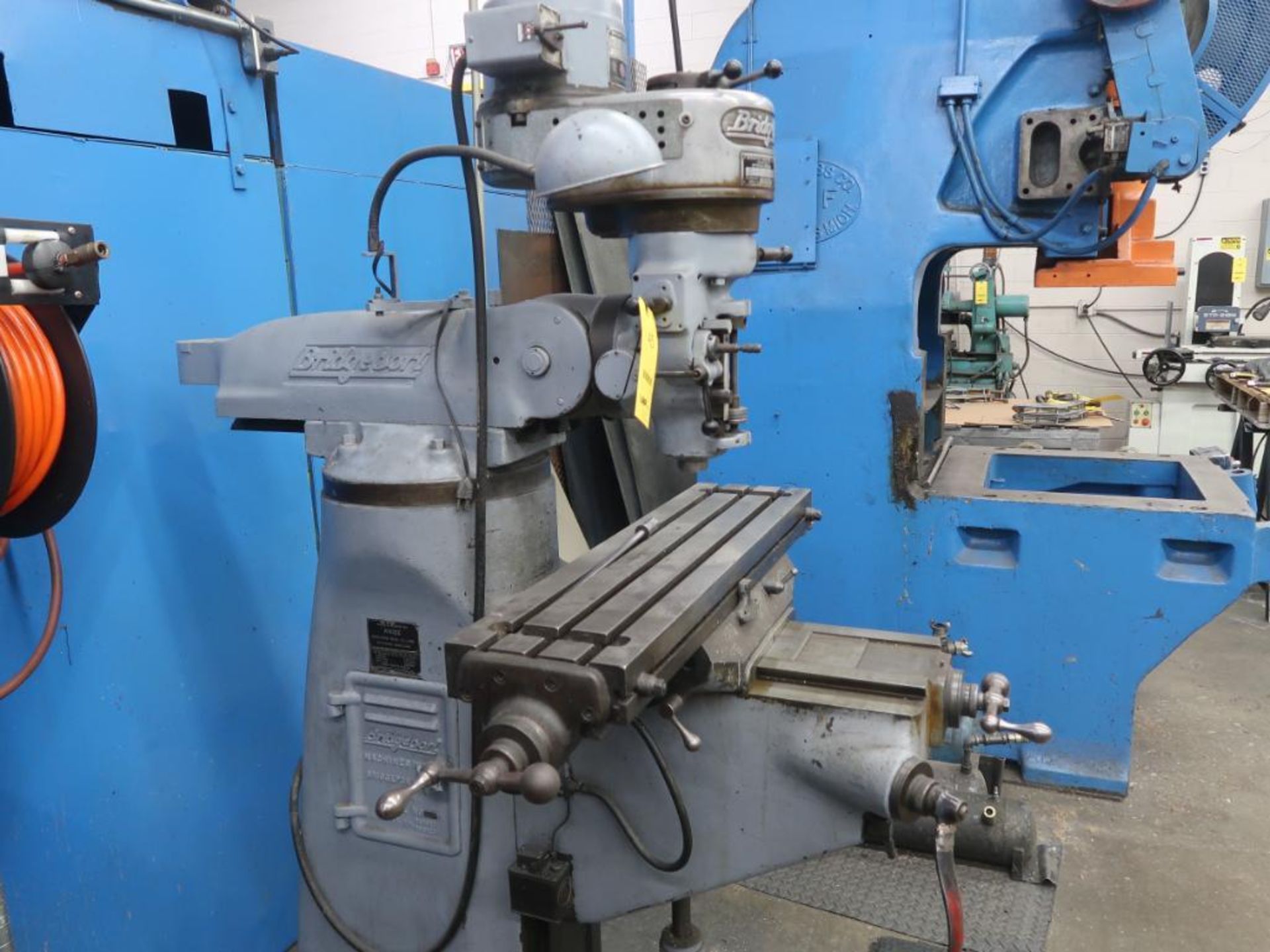 Bridge Port Milling Machine, 9" x 36", S/N 84360 (LOCATION: 39 PEARCE INDUSTRIAL RD., SHELBYVILLE, - Image 3 of 4