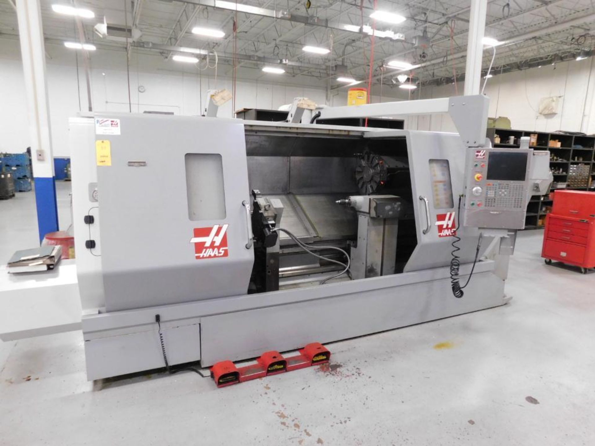 2008 Haas SL-30L CNC Long Bed Turning Center, LNS SLUM-3.1 Autoblock, Kitagawa B-210 Chuck, 12 Stati