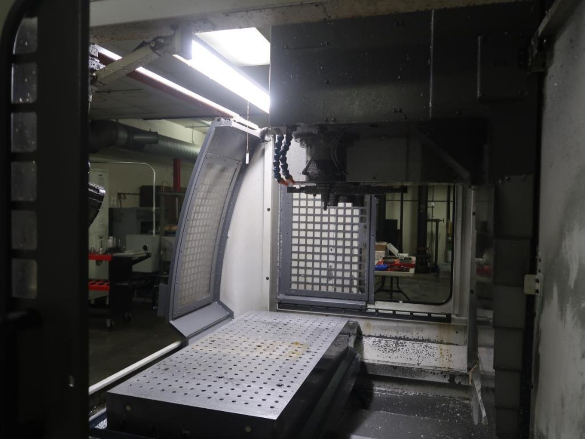 LOT: YCM Vertical Machining Center XV102A, S/N 1000, 2005 Table 21-1/2" x 44", Fanuc MXP-200I, 3- - Image 8 of 11