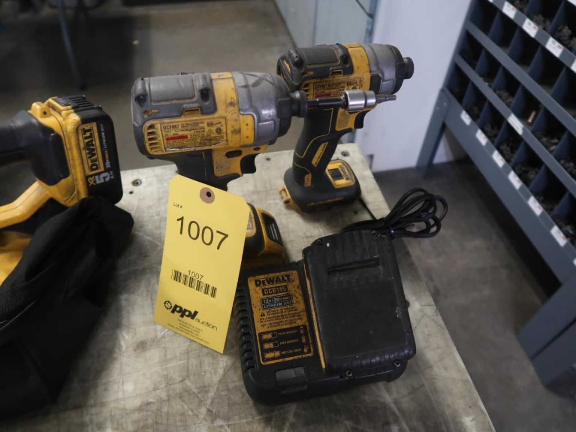 DeWalt Drill 20V, Impact Driver, Charger, (1) Battery (LOCATION: 4600 BELOIT DR., SACRAMENTO, CA