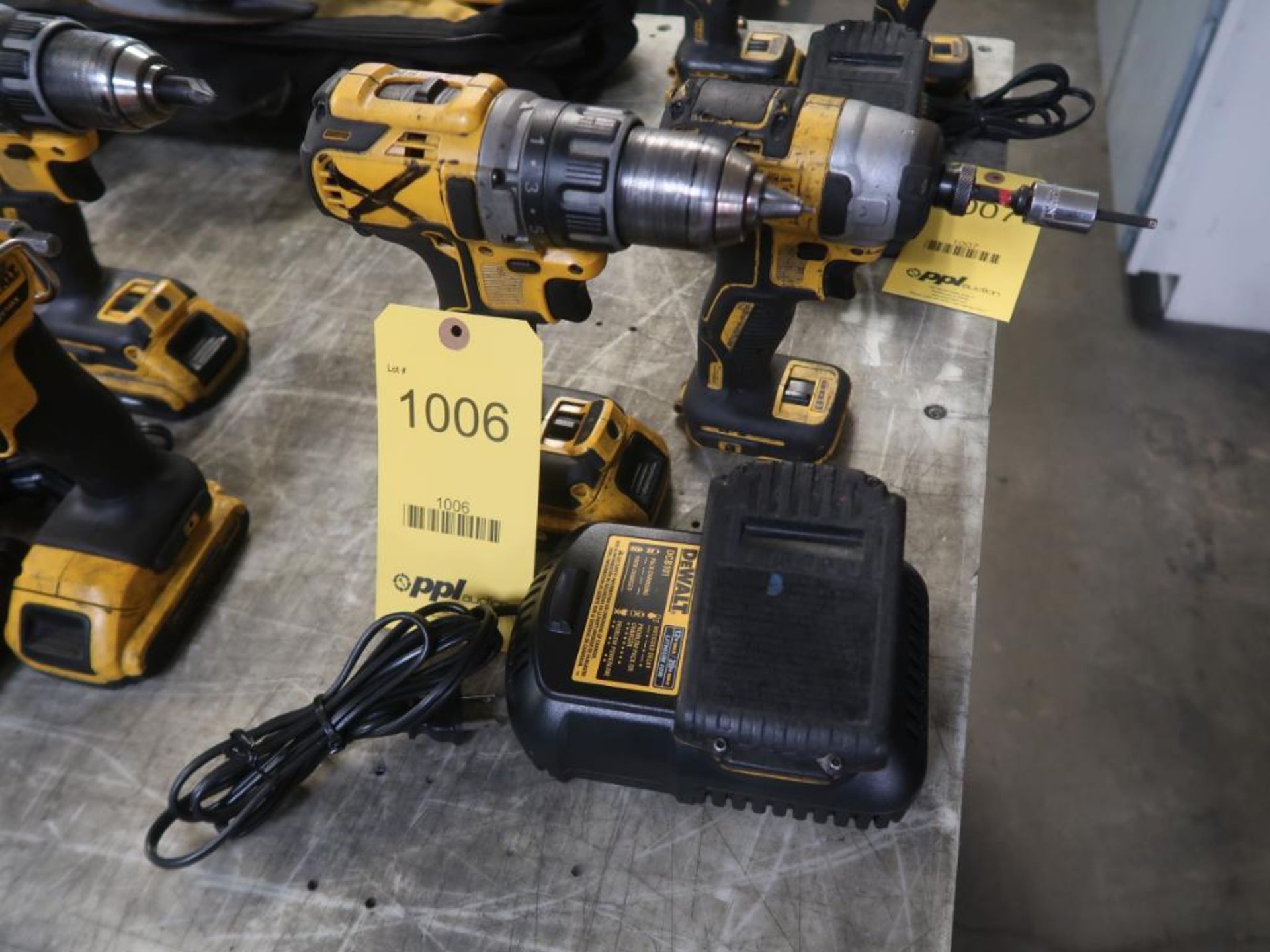 DeWalt Drill 20V, Impact Driver, Charger, (1) Battery (LOCATION: 4600 BELOIT DR., SACRAMENTO, CA