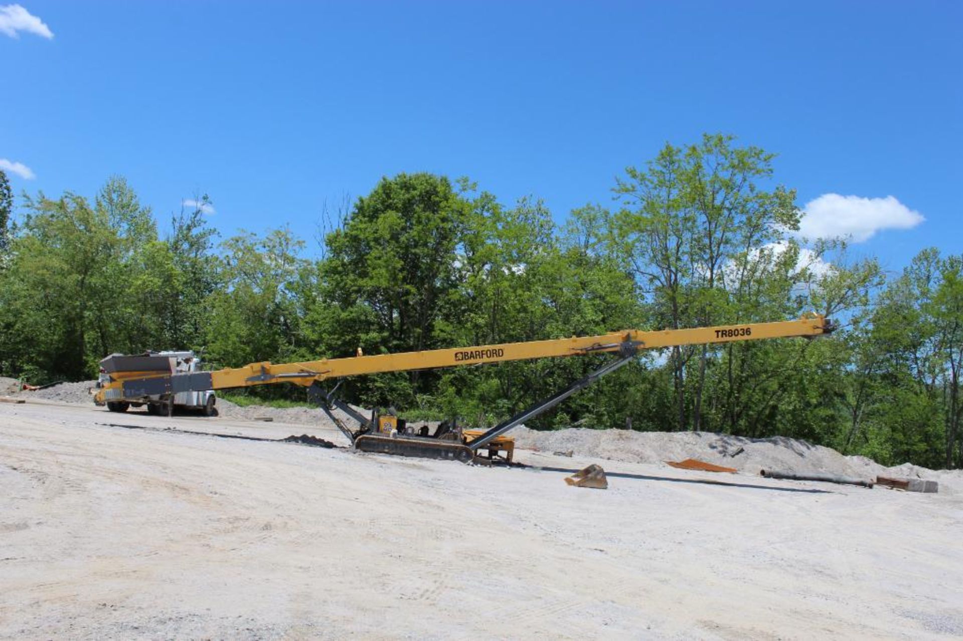 2018 Barford TR8036 Tracked Conveyor 80 ft. x 36 in., Remote Control Movement, Centralized Greasing, - Image 3 of 7