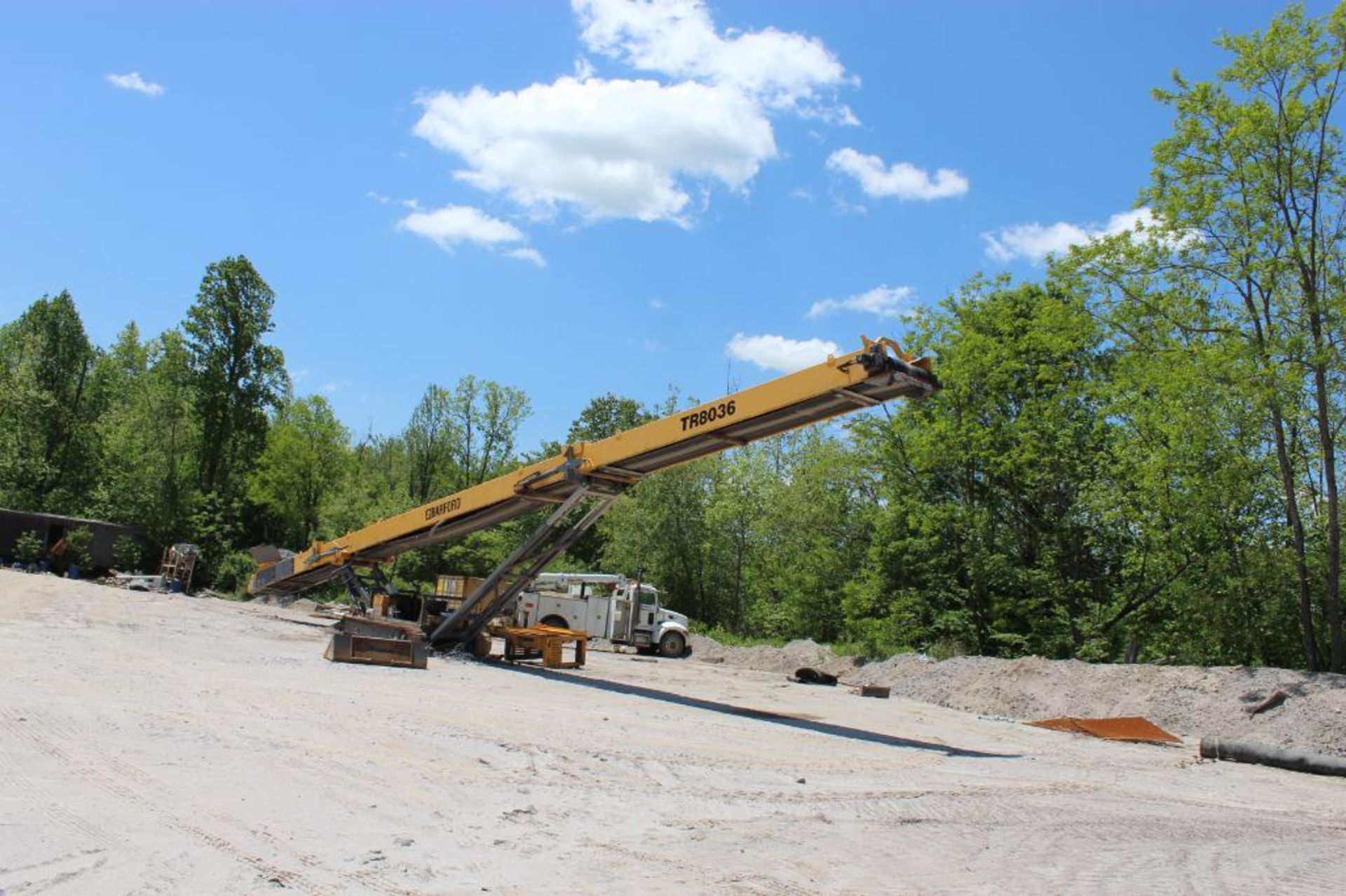 2018 Barford TR8036 Tracked Conveyor 80 ft. x 36 in., Remote Control Movement, Centralized Greasing, - Image 4 of 7