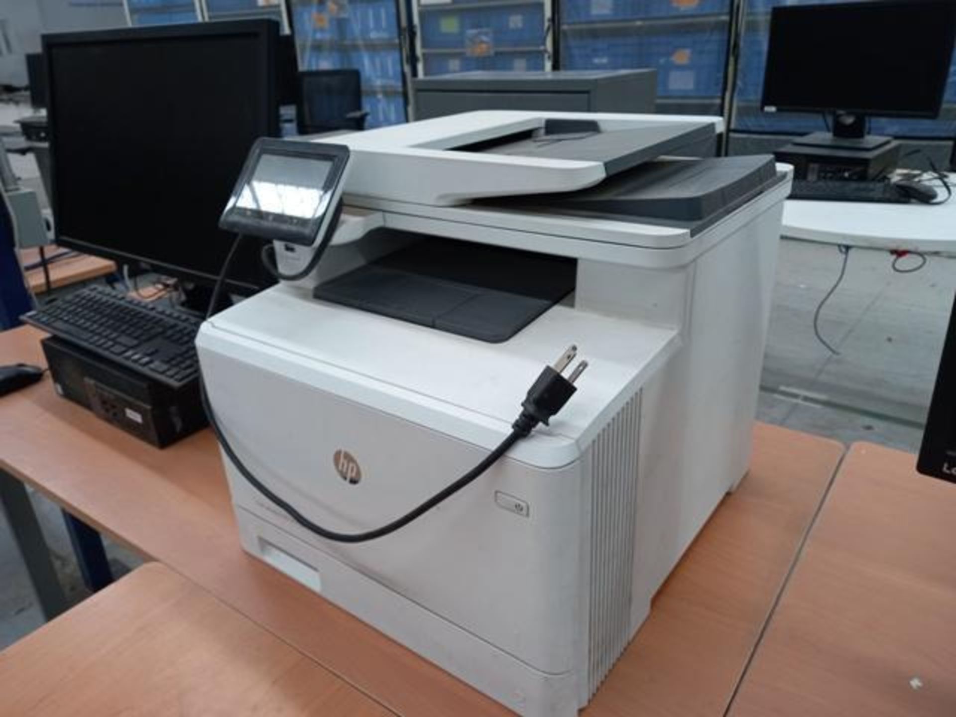 LOT: (66) Of Furniture and Computing Equipment Consisting of: Computers, Printers, Desks, Chairs, Dr