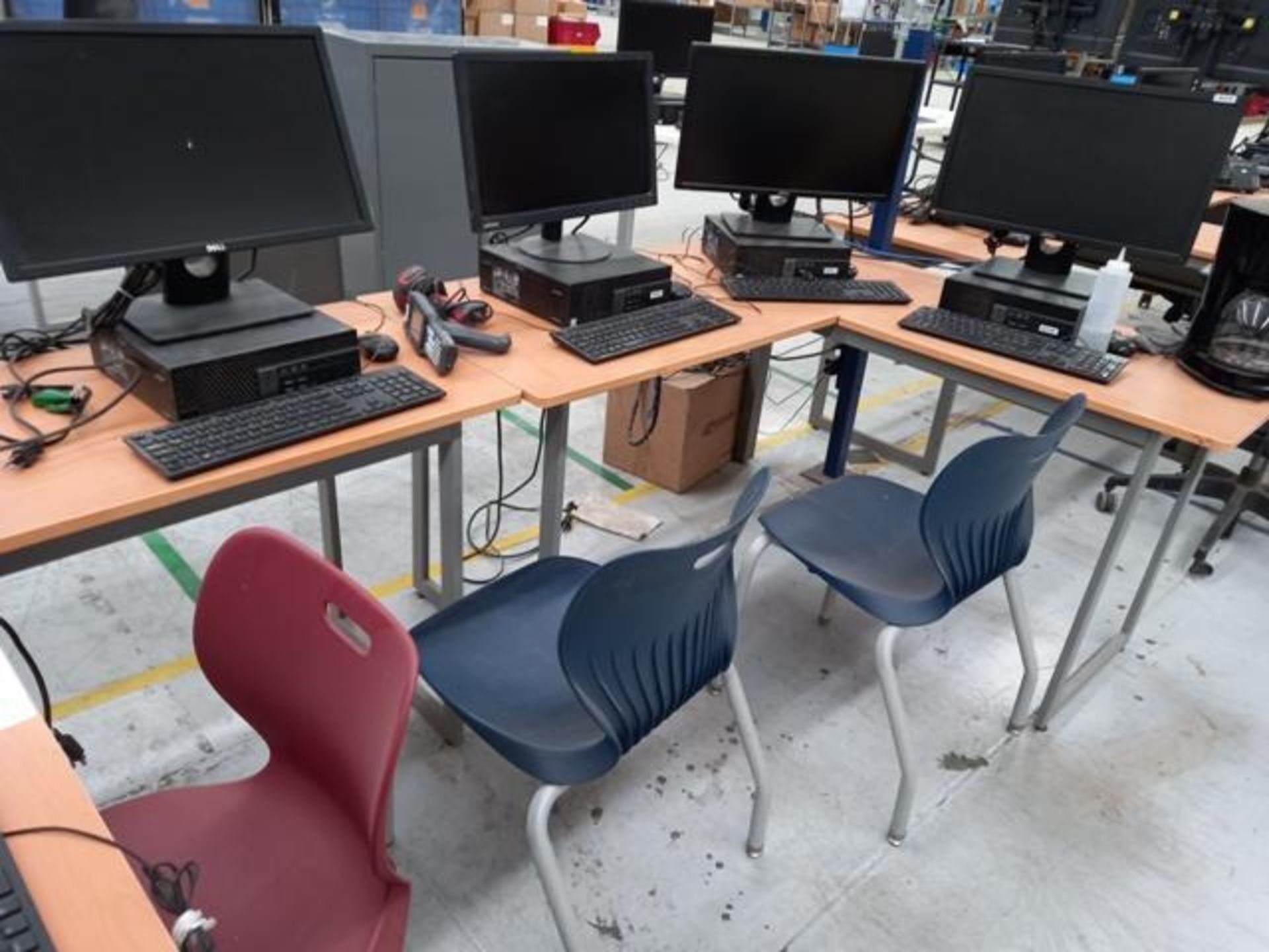 LOT: (66) Of Furniture and Computing Equipment Consisting of: Computers, Printers, Desks, Chairs, Dr - Image 10 of 38
