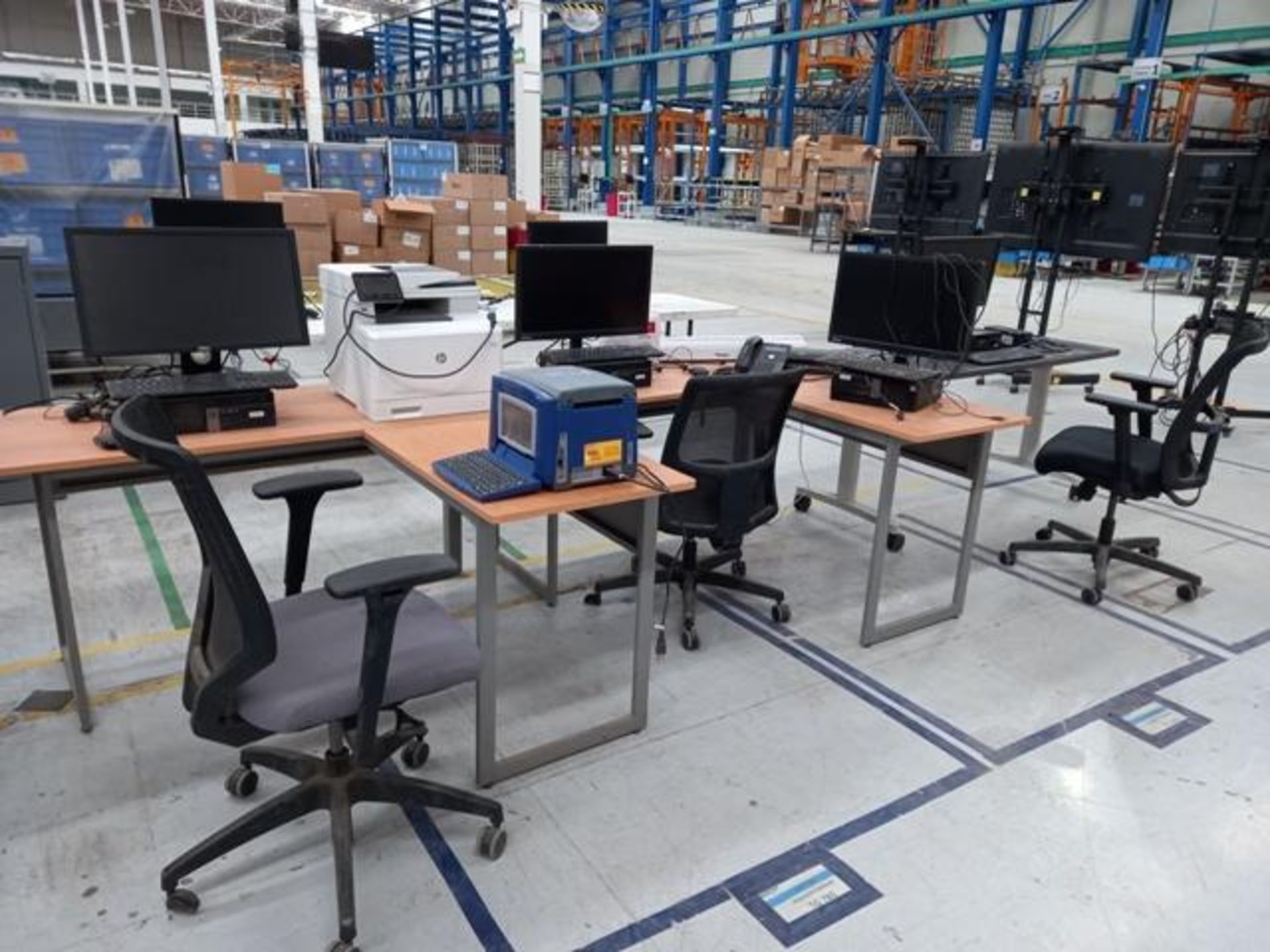 LOT: (66) Of Furniture and Computing Equipment Consisting of: Computers, Printers, Desks, Chairs, Dr - Image 25 of 38