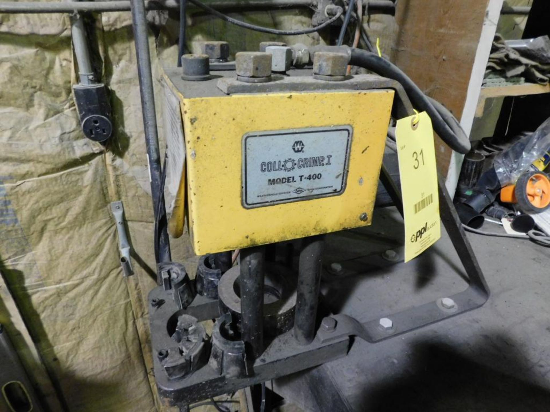 Weatherhead Coll-O-Crimp I Model T-400 Hydraulic Hose Crimper