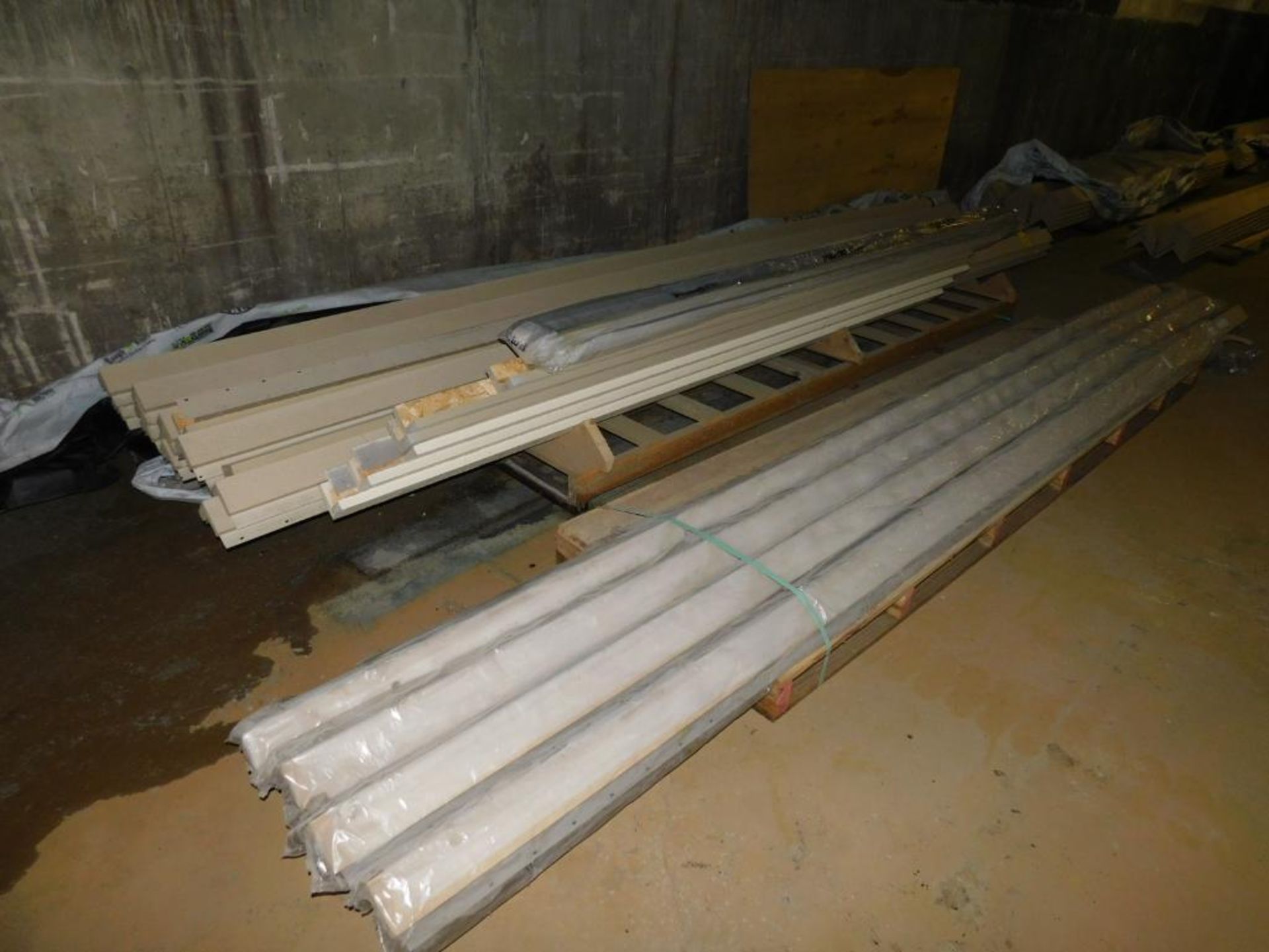 LOT: (25) Assorted Corner Boards w/Nailing Flanges, Rough Finish