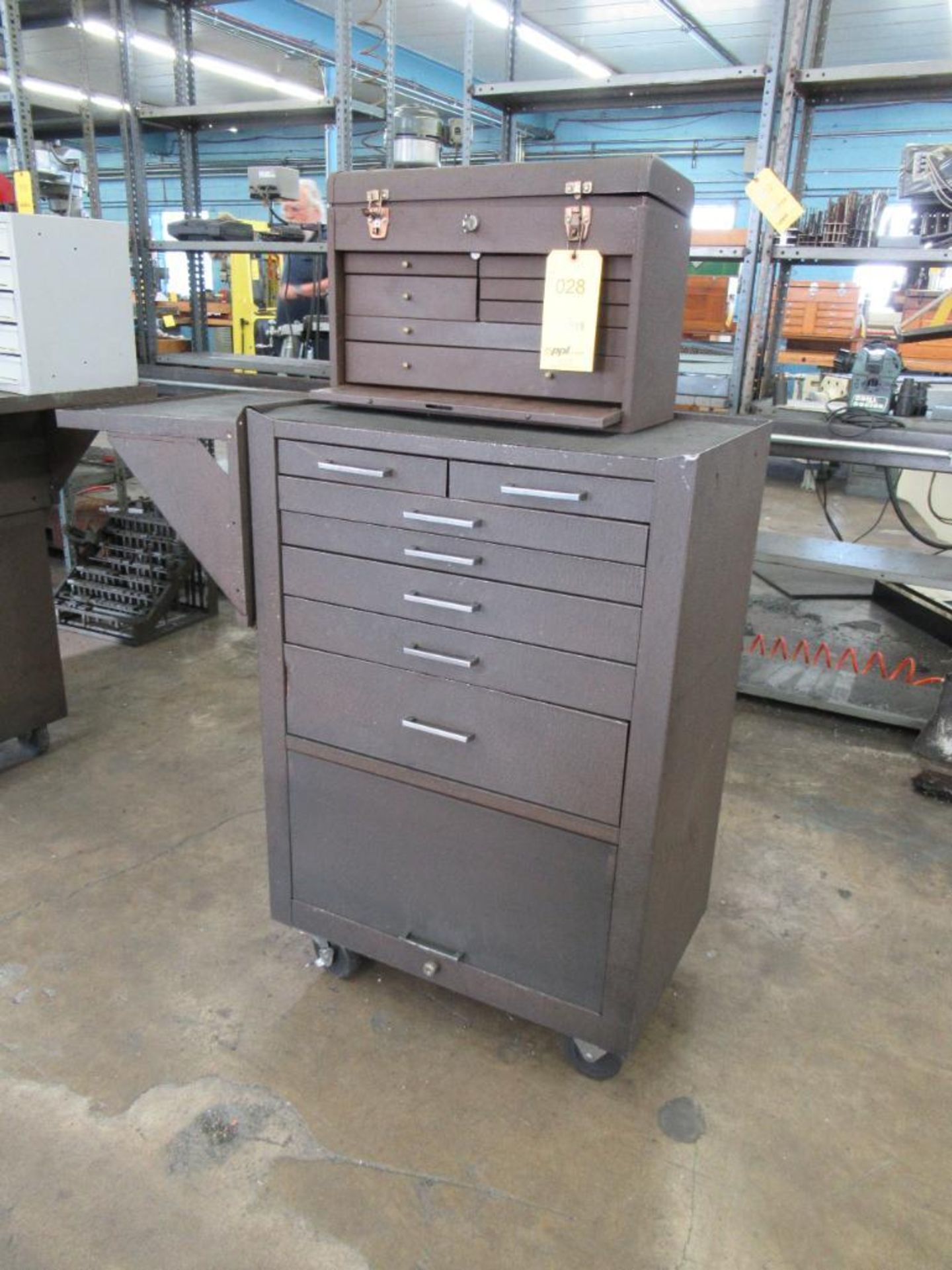 Rolling Double Stack Machinist Tool Box