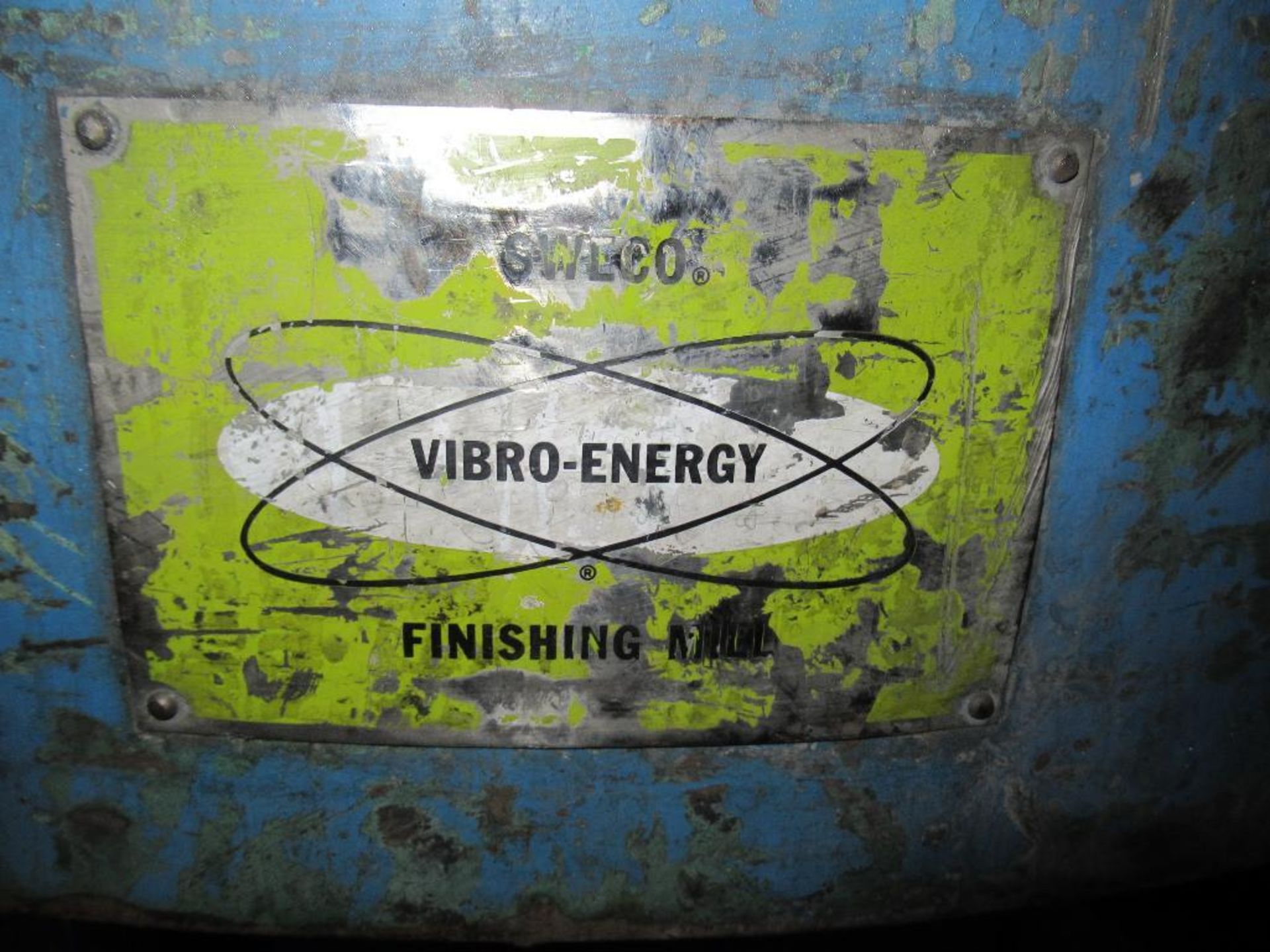 Sweco Vibro Energy Vibratory Tumbler, Model FM10 Series, Approx. 10 Cu Ft, 44" Inner Dia, Urethane L - Image 4 of 4