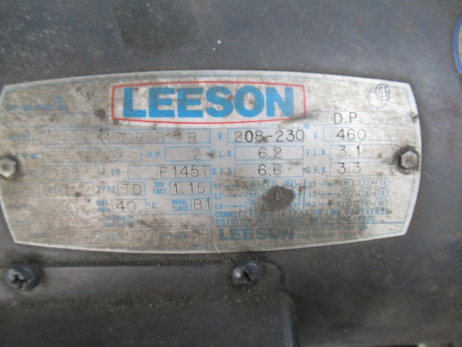 Leeson 2HP Buffer - Image 2 of 2