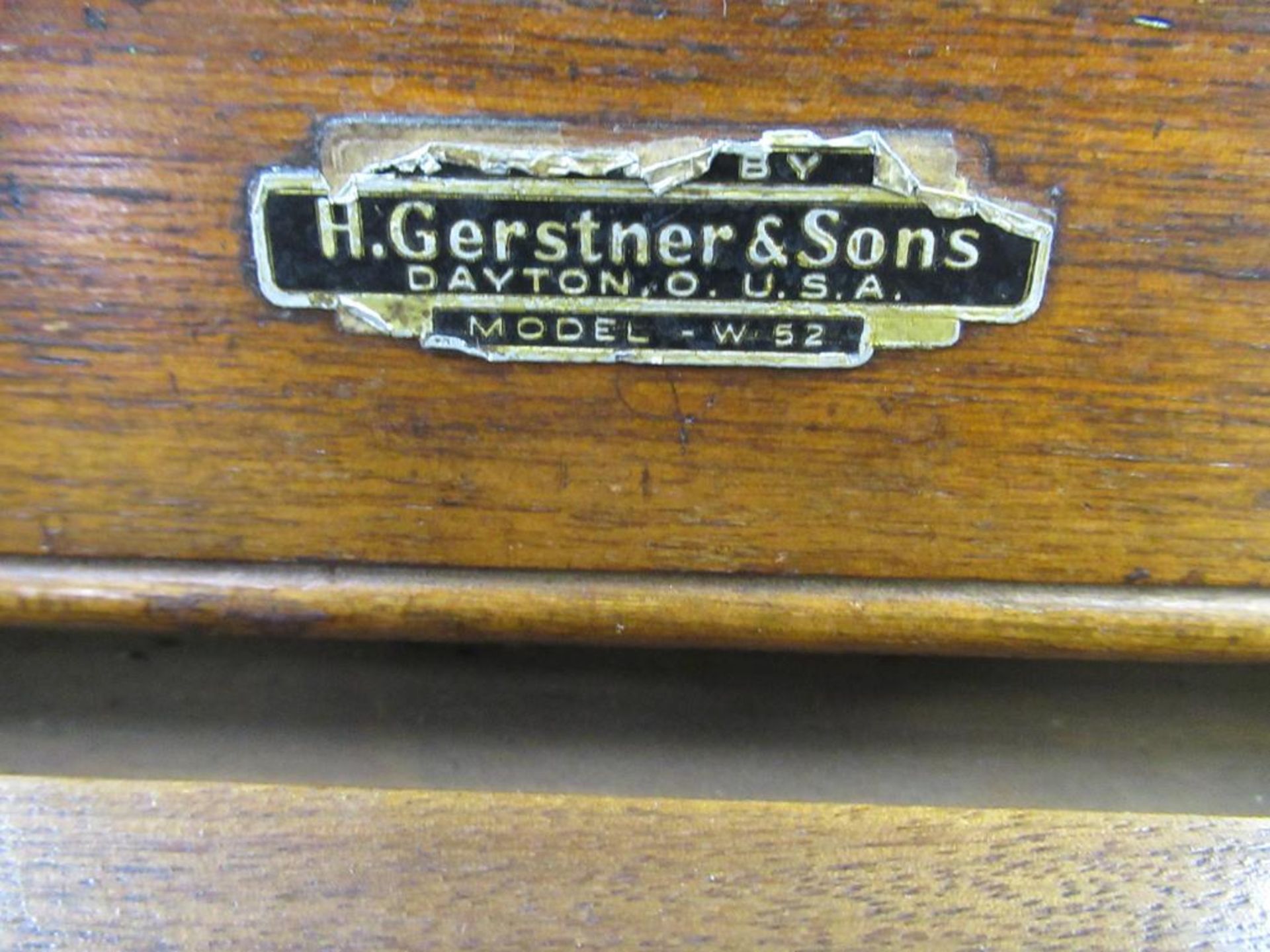 Vintage H. Gerstner Machinists Tool Box - Image 3 of 3