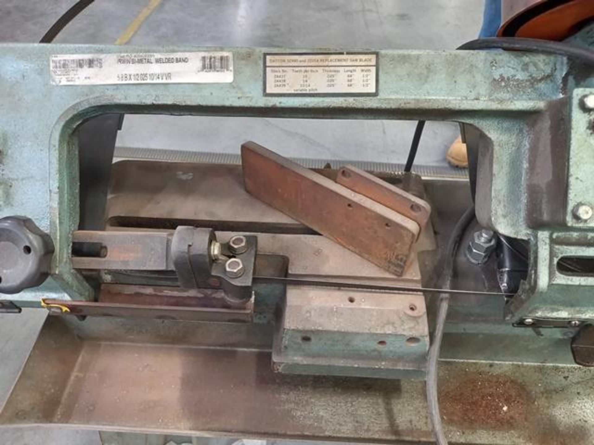 Horizontal Band Saw (Tag: Huf15394) (Location: Cienega De Flores, Nuevo Leon)(REMOVAL DEADLINE 10- - Image 8 of 13