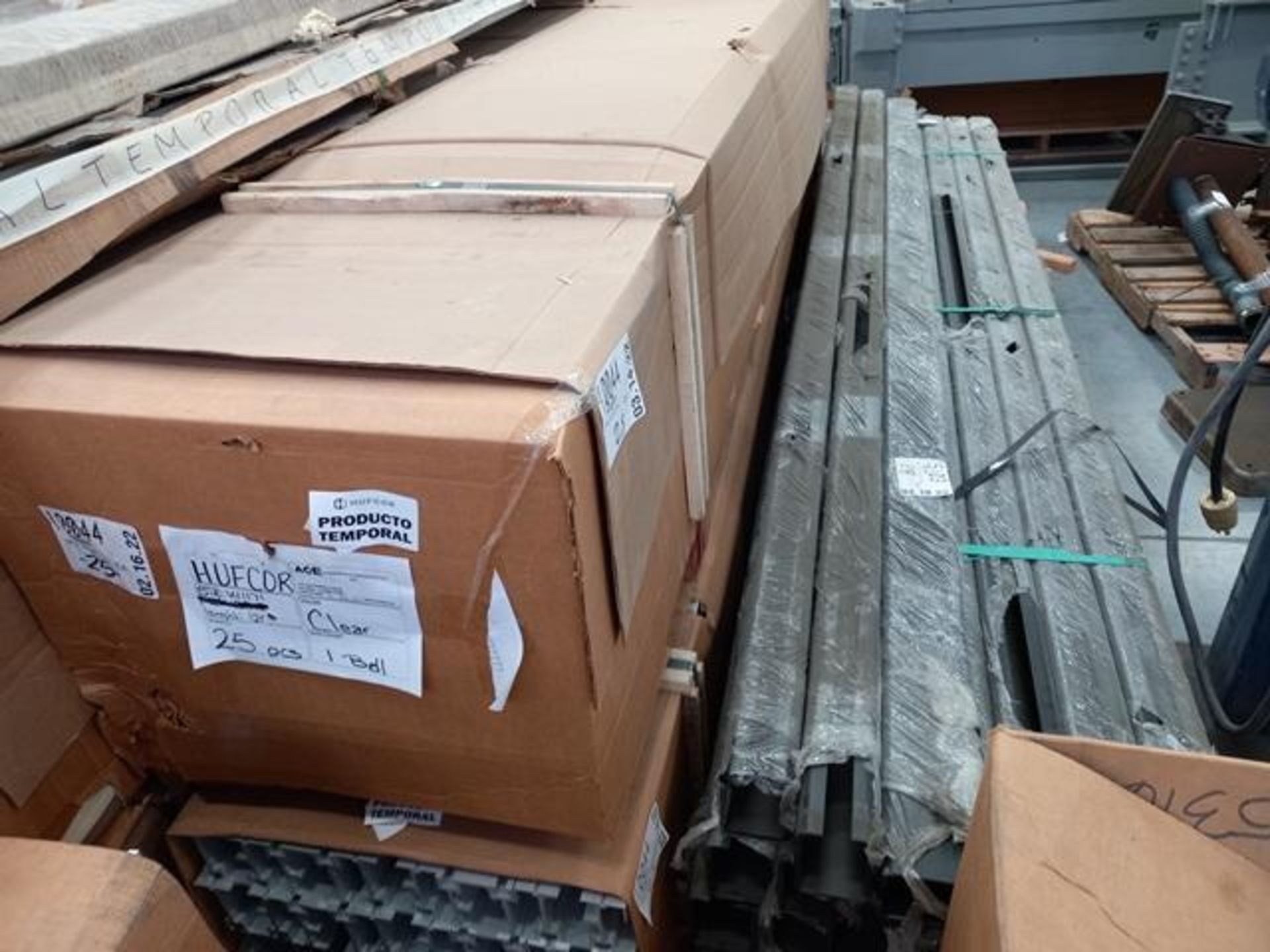 LOT: (100 approx.) Pallets of Assorted Materials Which Include, Metal Parts for Screens, Aluminum - Image 16 of 148