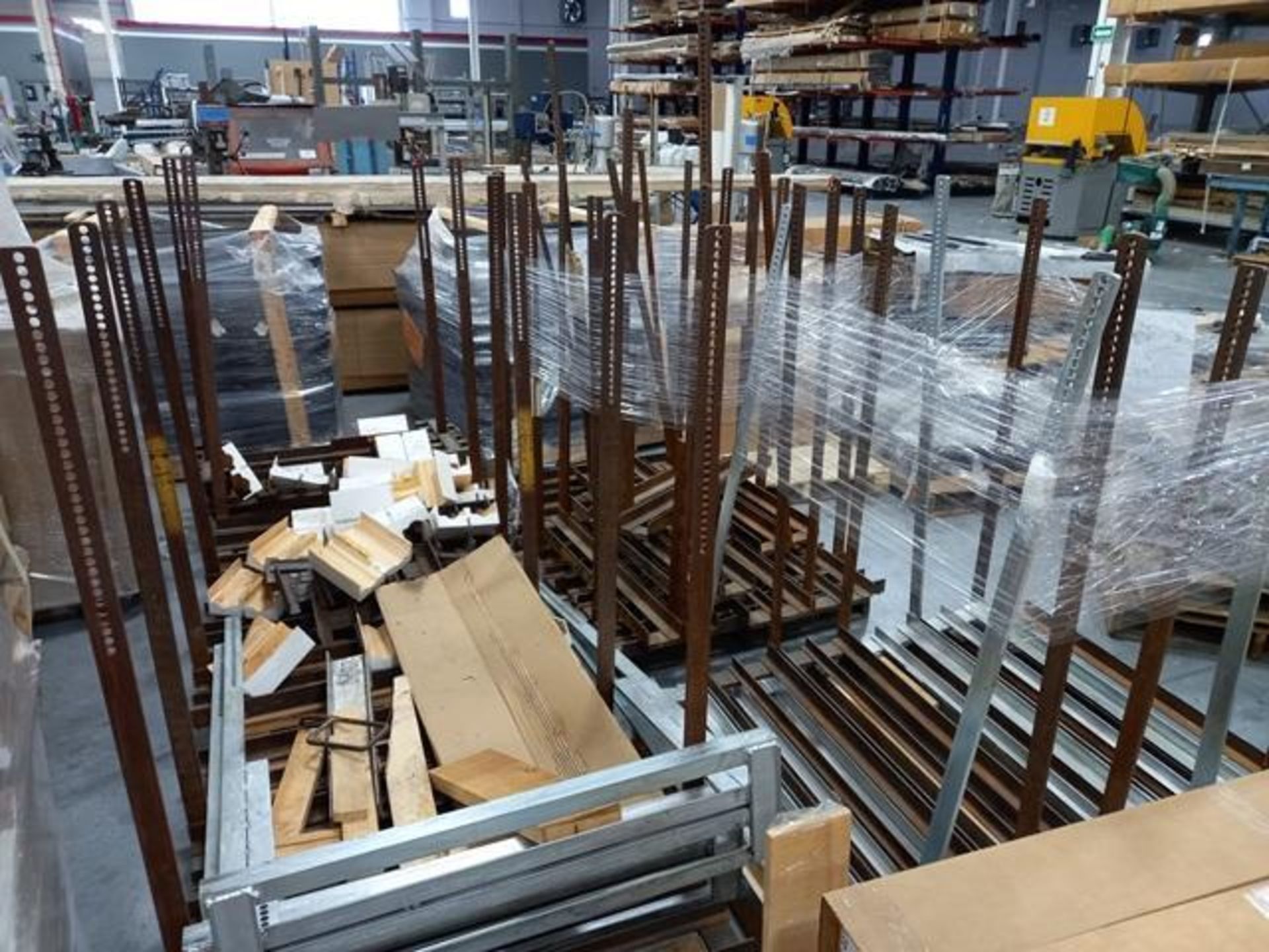 LOT: (100 approx.) Pallets of Assorted Materials Which Include, Metal Parts for Screens, Aluminum - Image 115 of 148